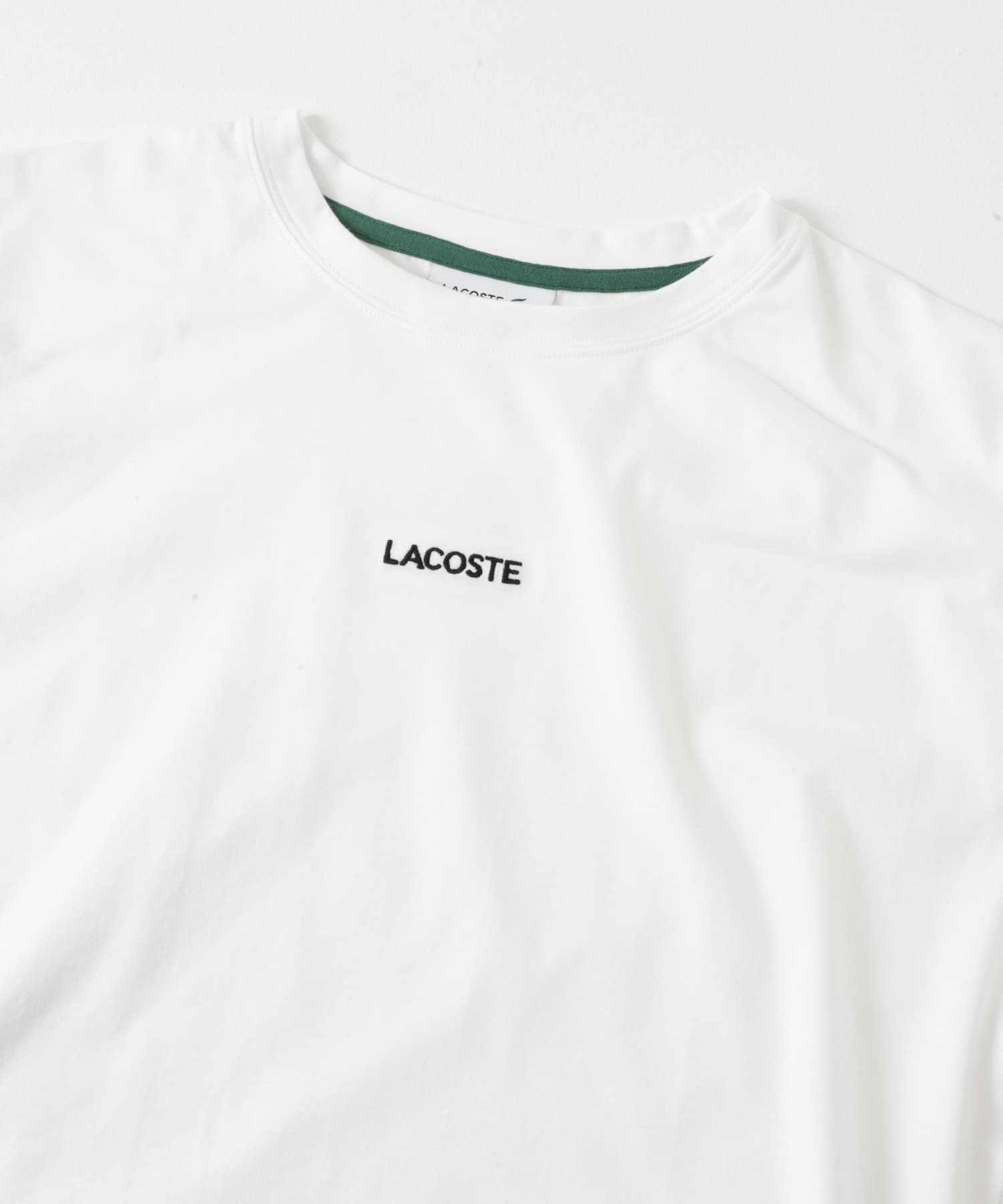 LACOSTE　コンパクトTシャツ WHITE 36