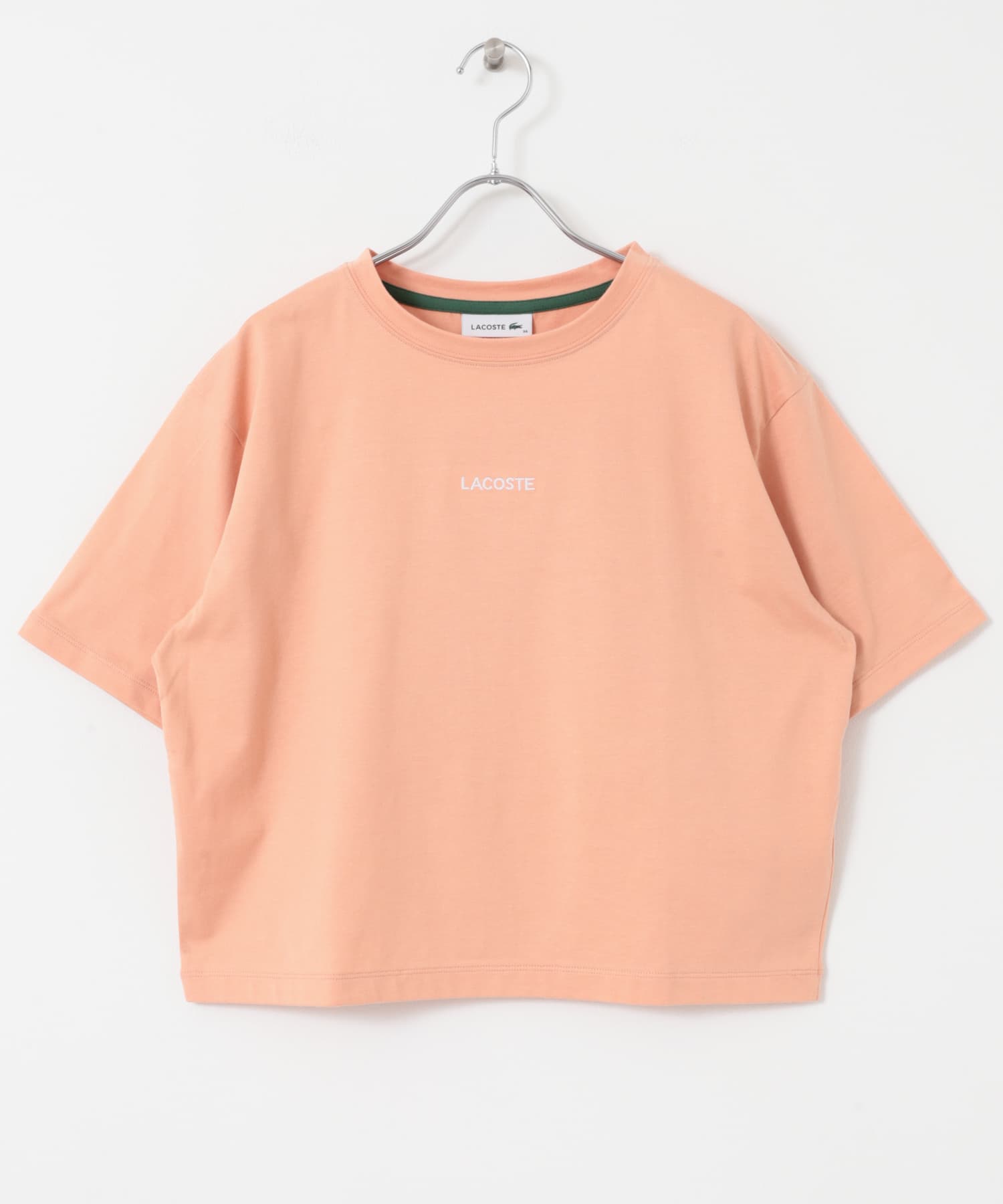 LACOSTE　コンパクトTシャツ ZIH LATTE 36