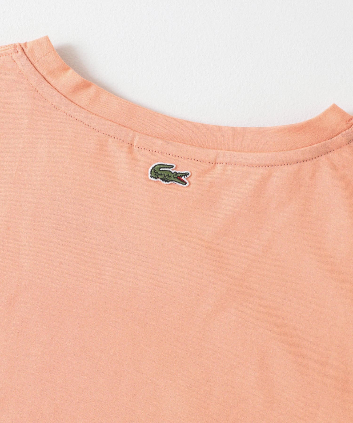 LACOSTE　コンパクトTシャツ ZIH LATTE 36