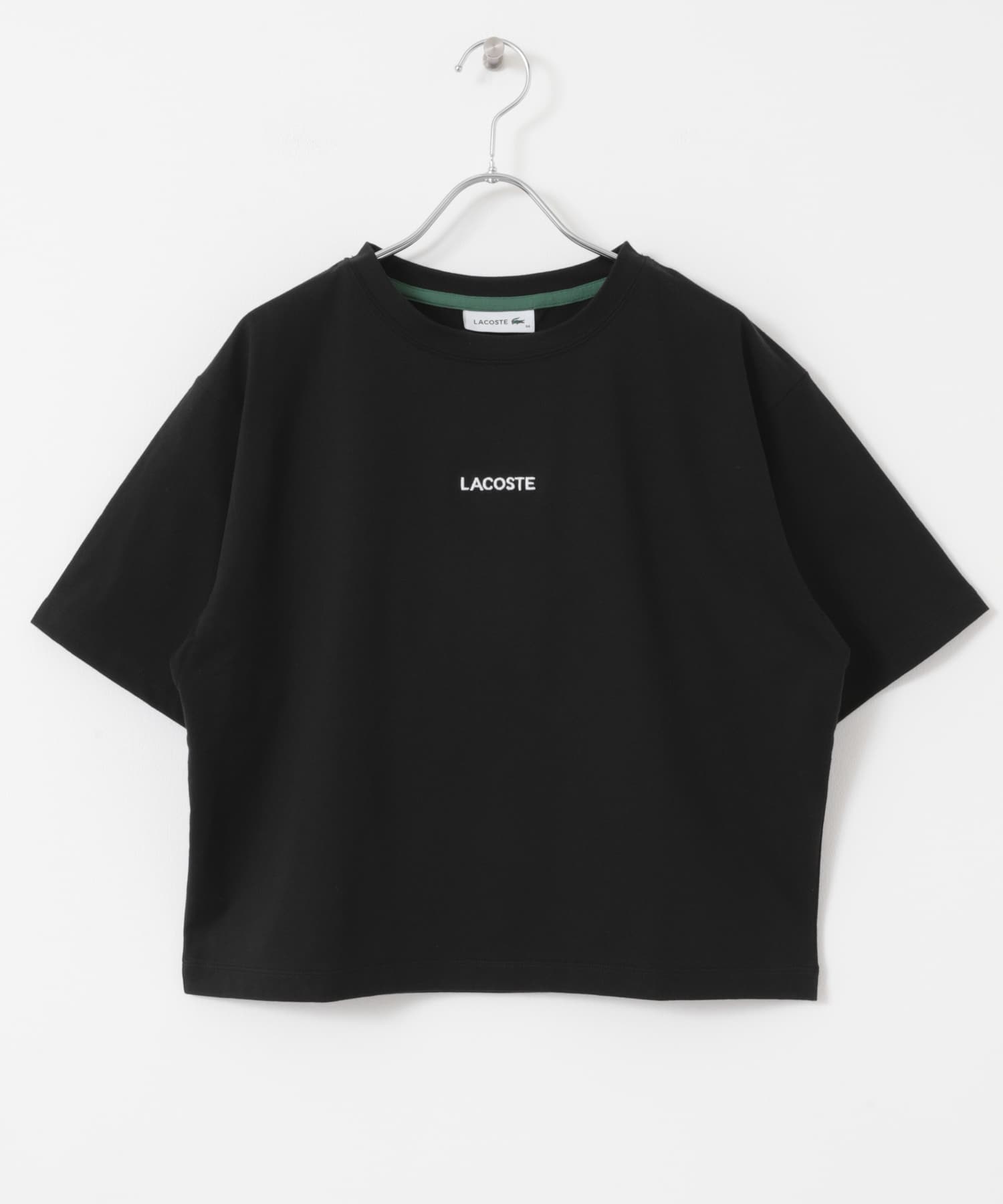 LACOSTE　コンパクトTシャツ BLACK 36