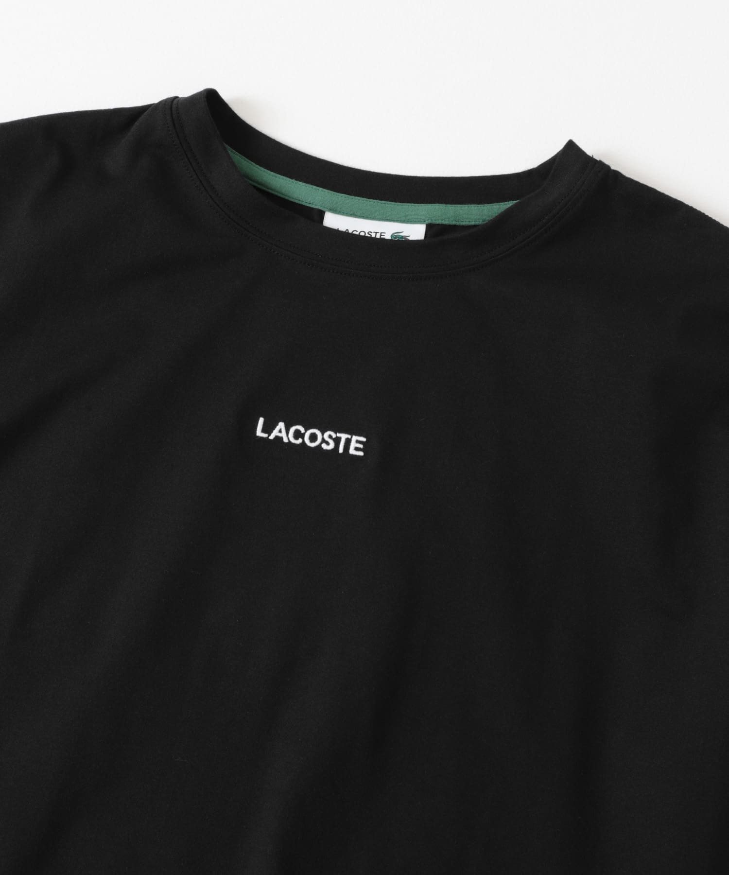LACOSTE　コンパクトTシャツ BLACK 36