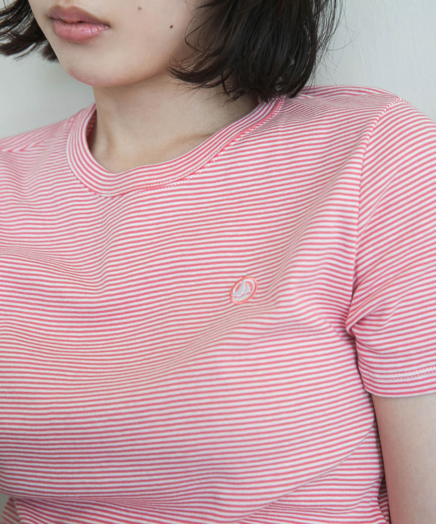 『別注』PETIT BATEAU×DOORS　embroideryt-shirts peo/marsh XS