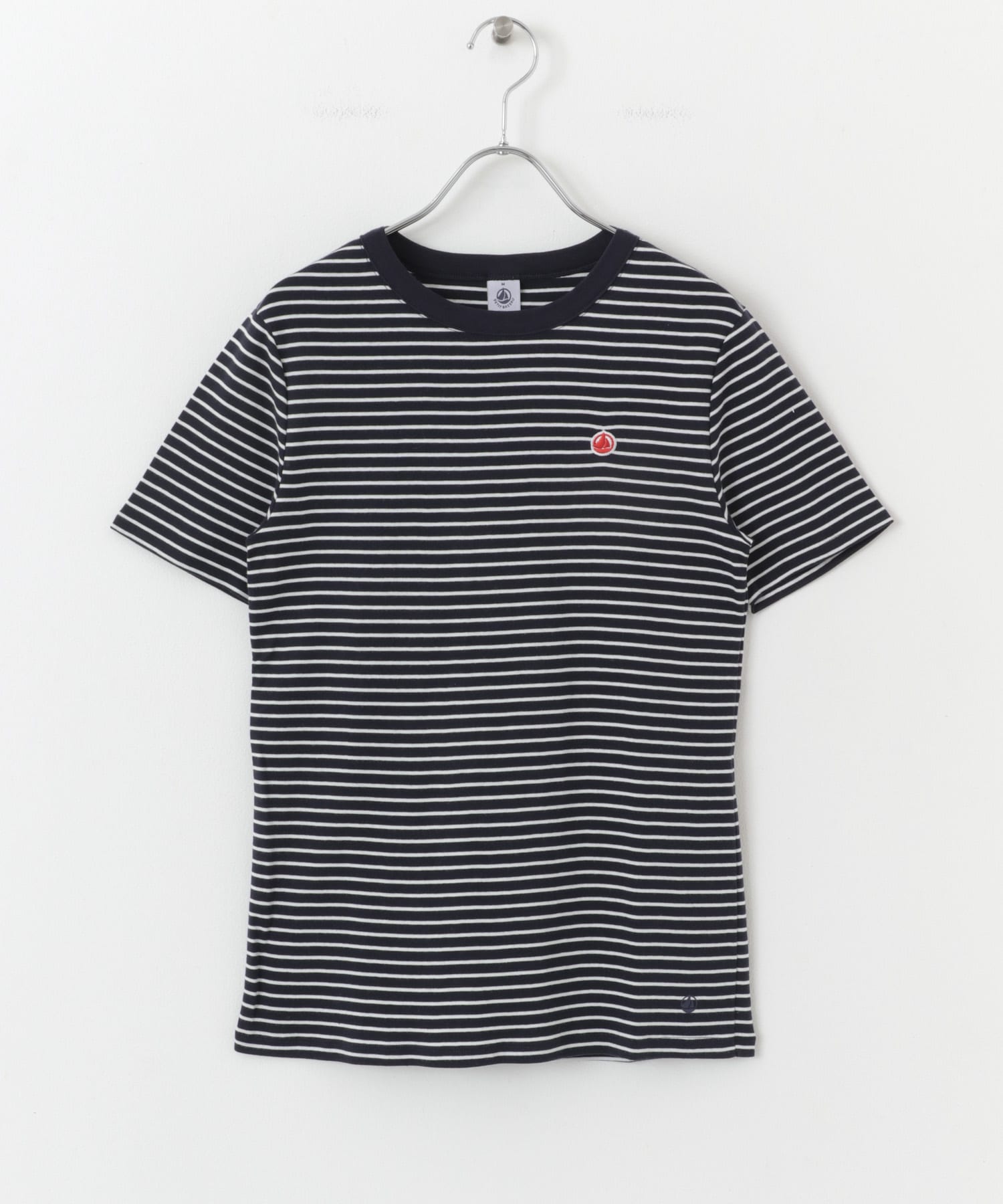 『別注』PETIT BATEAU×DOORS　embroideryt-shirts marsh/smo XS