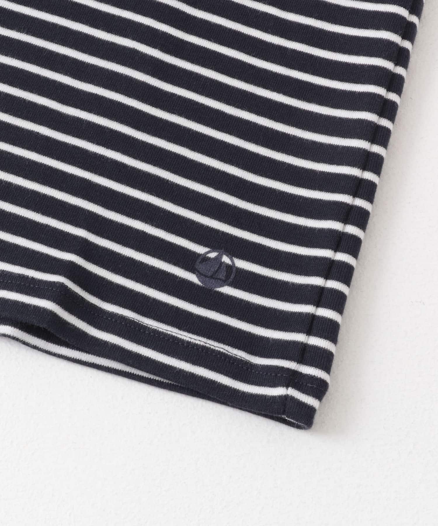 『別注』PETIT BATEAU×DOORS　embroideryt-shirts marsh/smo XS