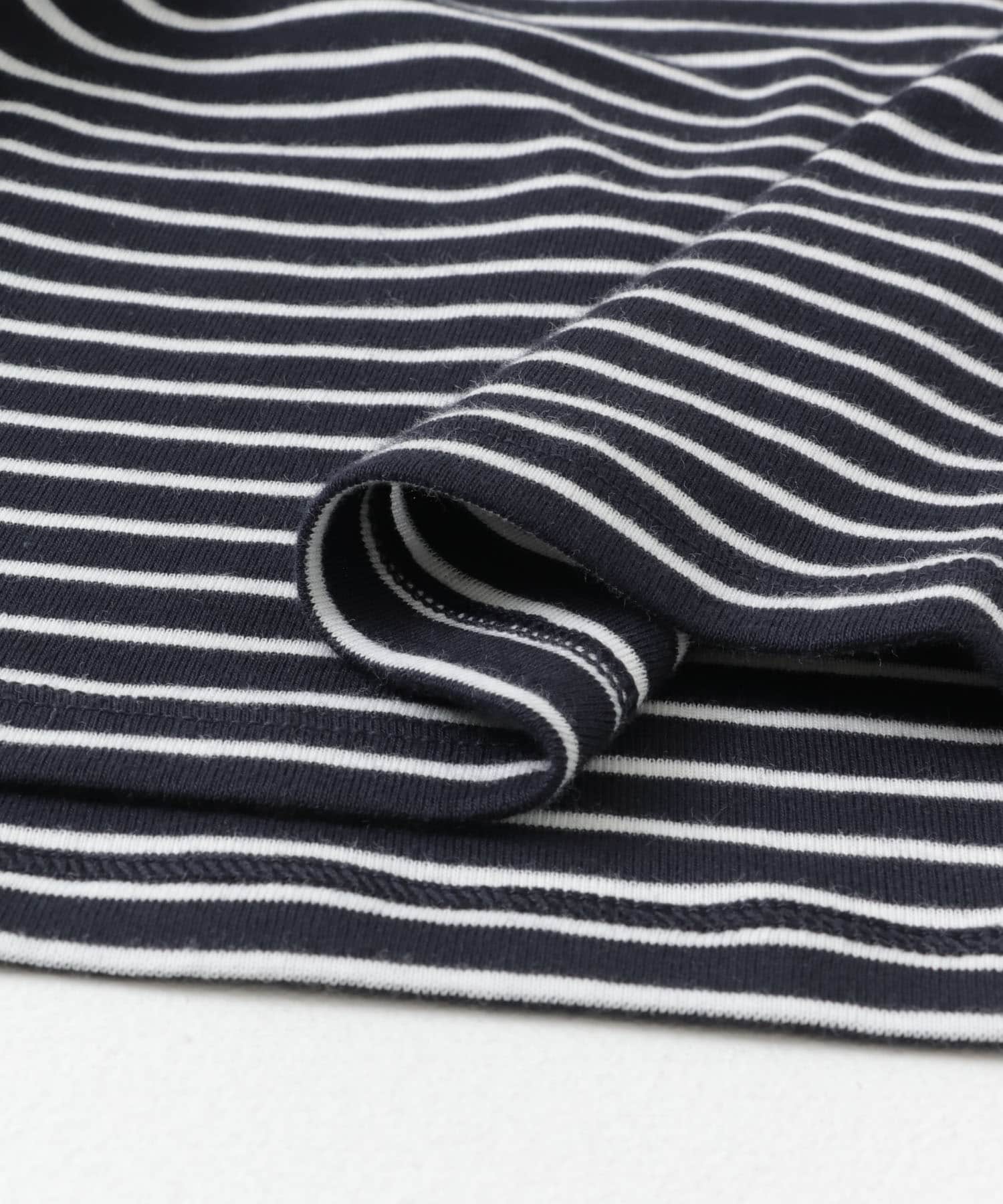 『別注』PETIT BATEAU×DOORS　embroideryt-shirts marsh/smo XS