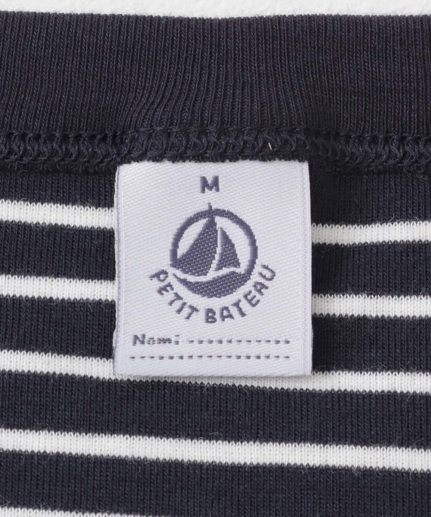 『別注』PETIT BATEAU×DOORS　embroideryt-shirts marsh/smo XS