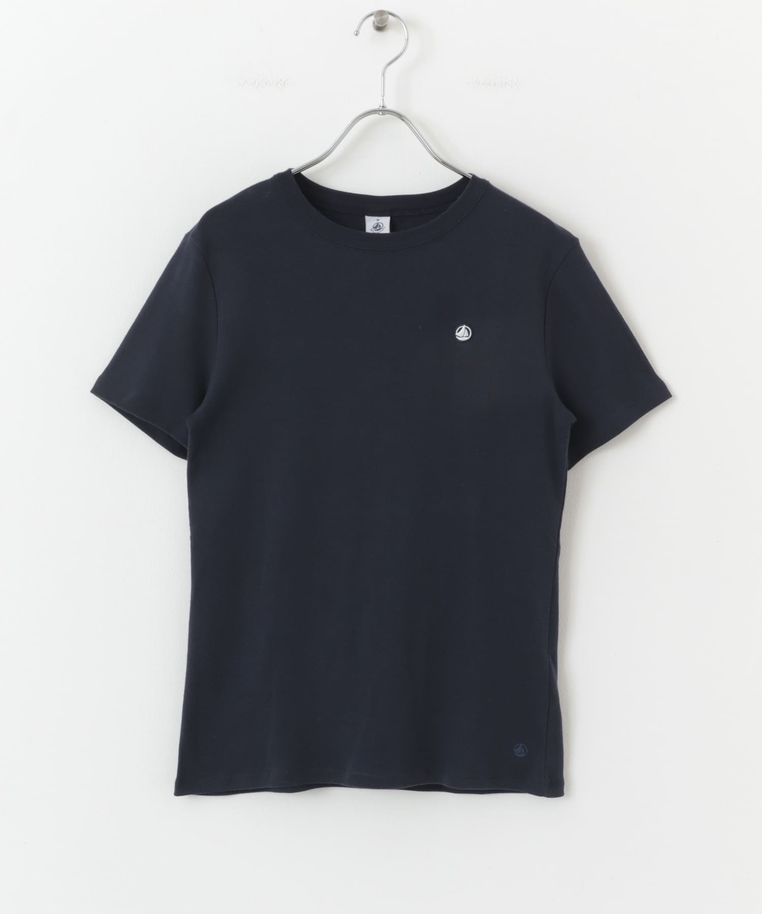 『別注』PETIT BATEAU×DOORS　embroideryt-shirts smoking XS