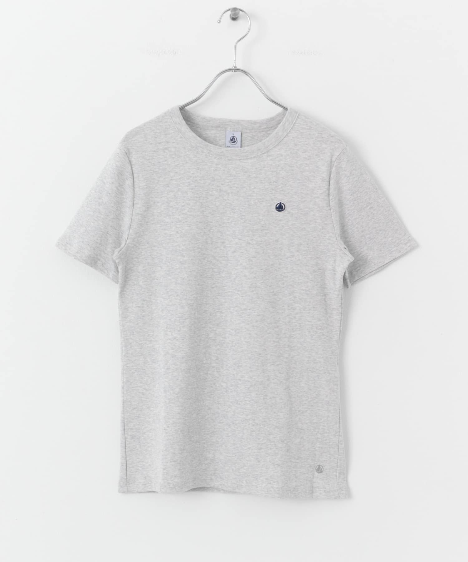 『別注』PETIT BATEAU×DOORS　embroideryt-shirts beluga XS