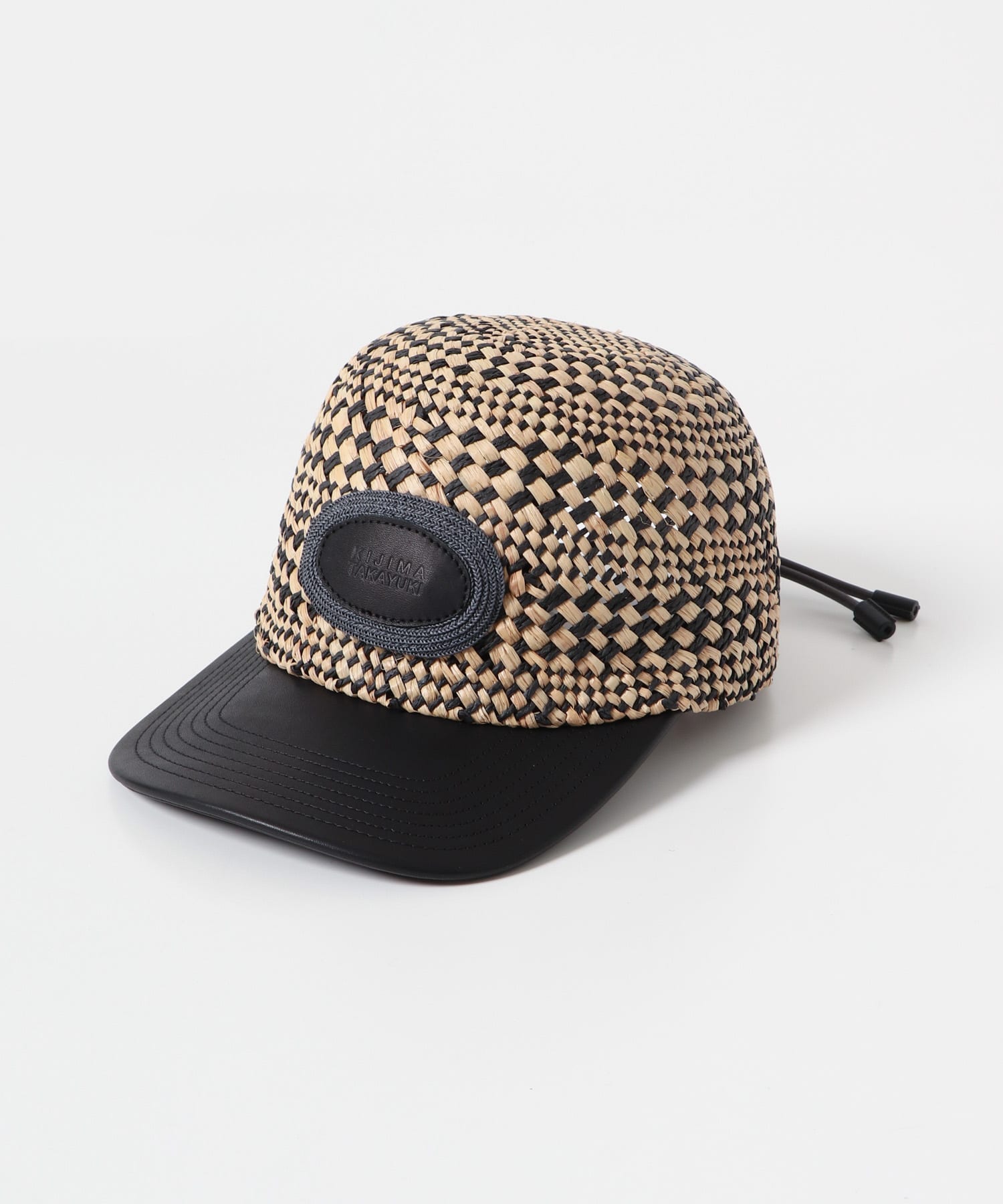 KIJIMA TAKAYUKI　RAFFIA & PAPER BB CAP