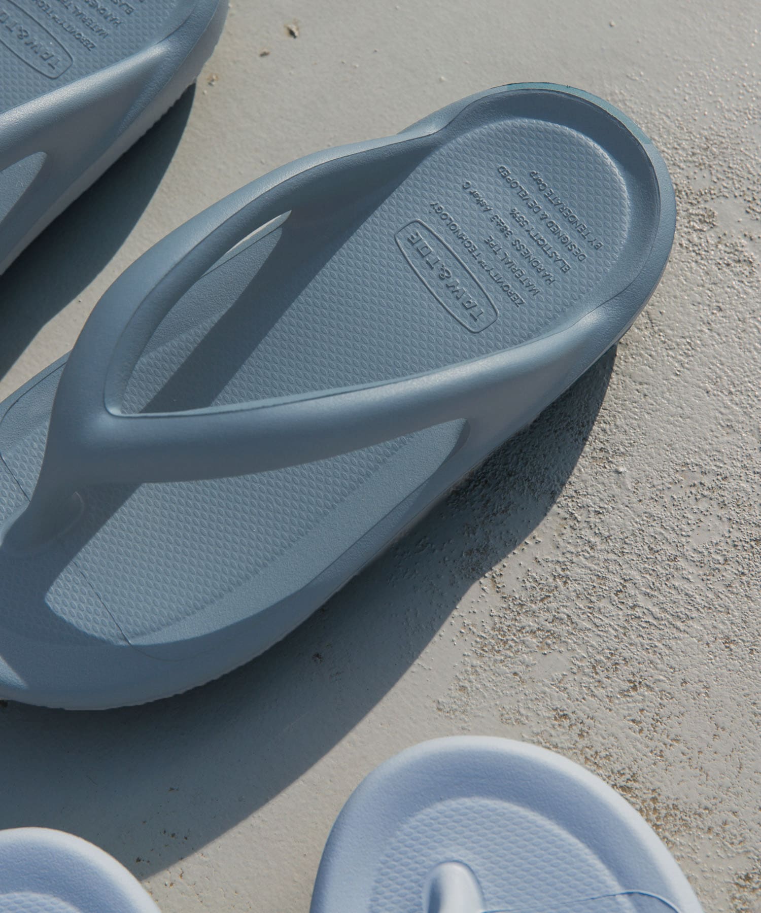 TAW&TOE　ZEROVITY Flip Flop OG Misty Blue 22