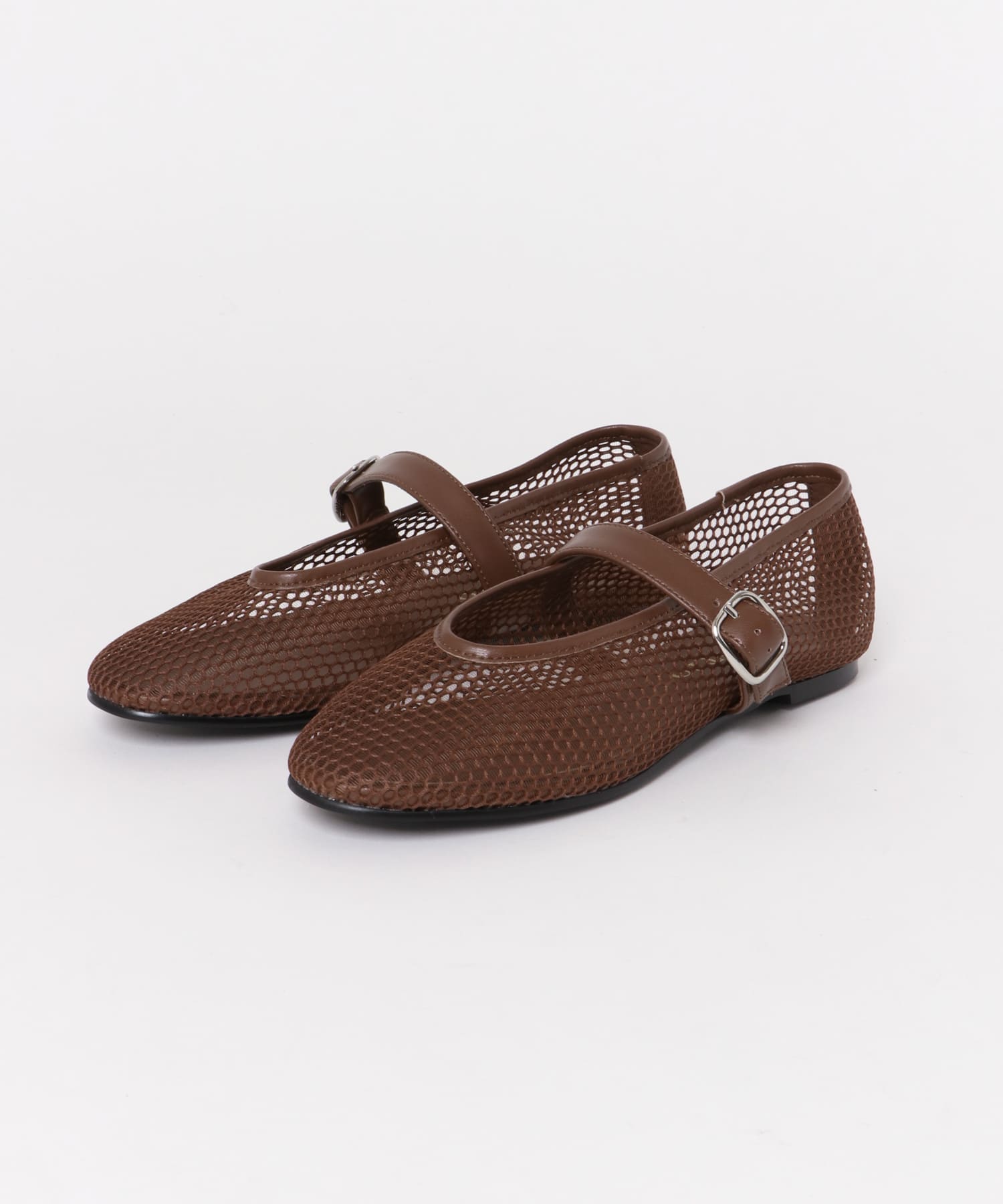 『別注』VELETTO×DOORS　メッシュストラップシューズ BROWN 36