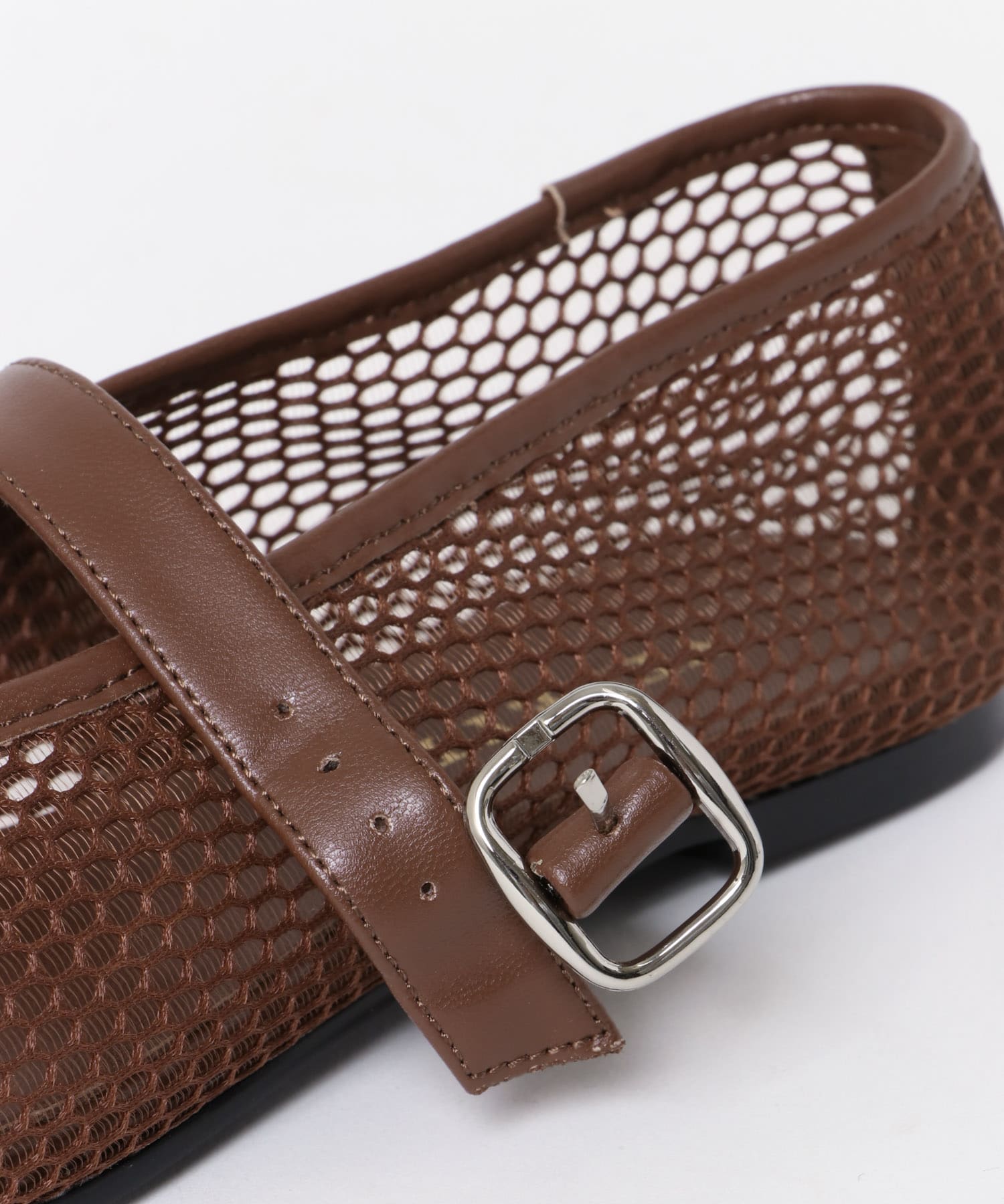 『別注』VELETTO×DOORS　メッシュストラップシューズ BROWN 36