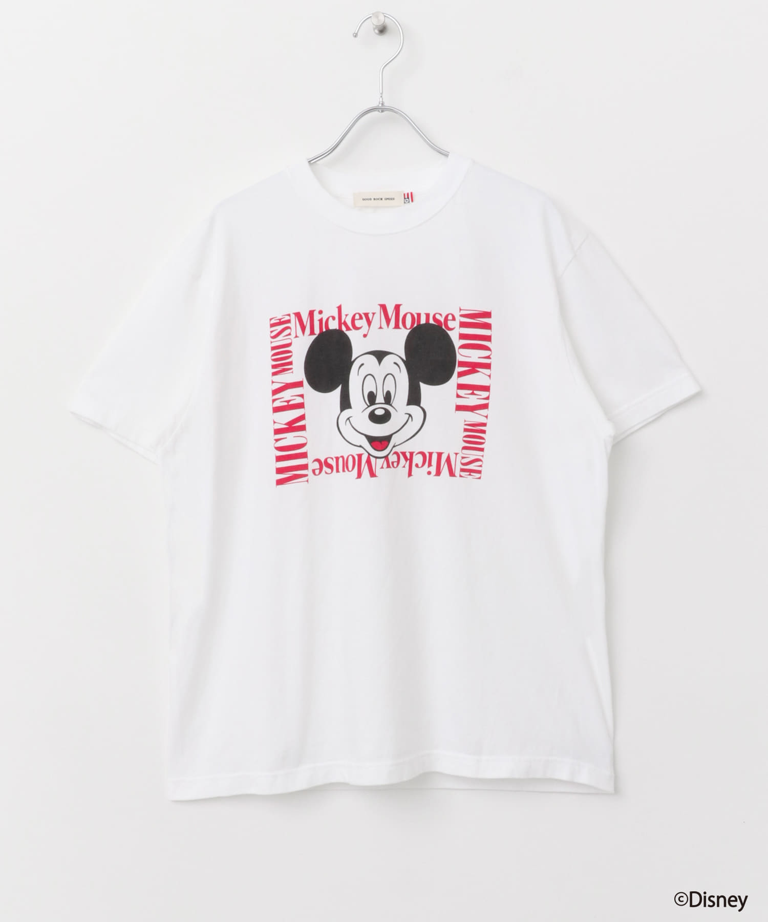 GOOD ROCK SPEED / MICKEY MOUSE / T-SHIRTS White one