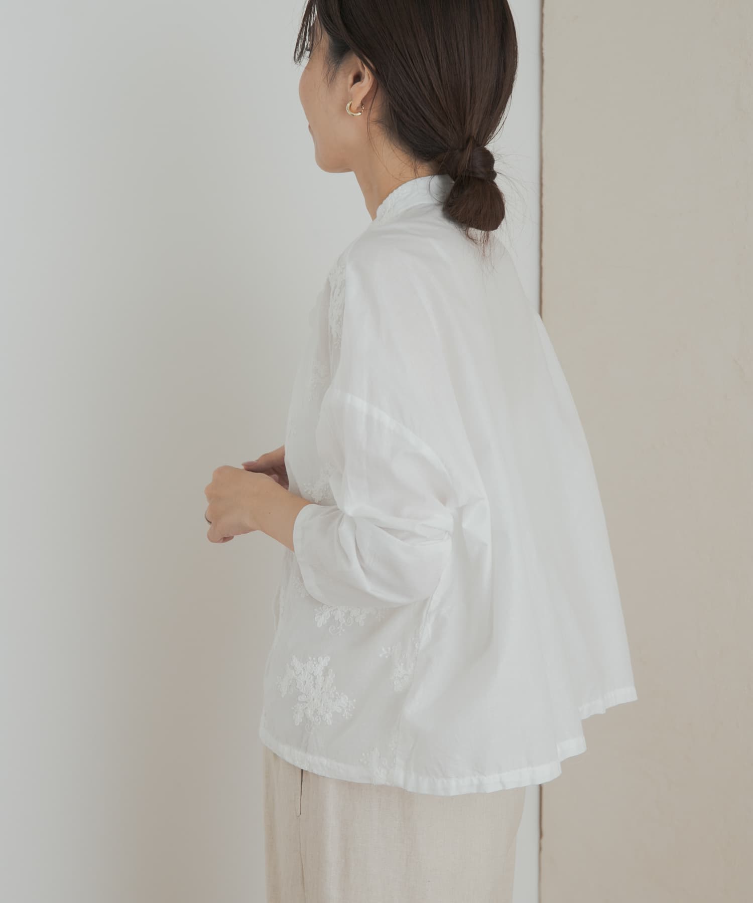 身長：162cm サイズ：one