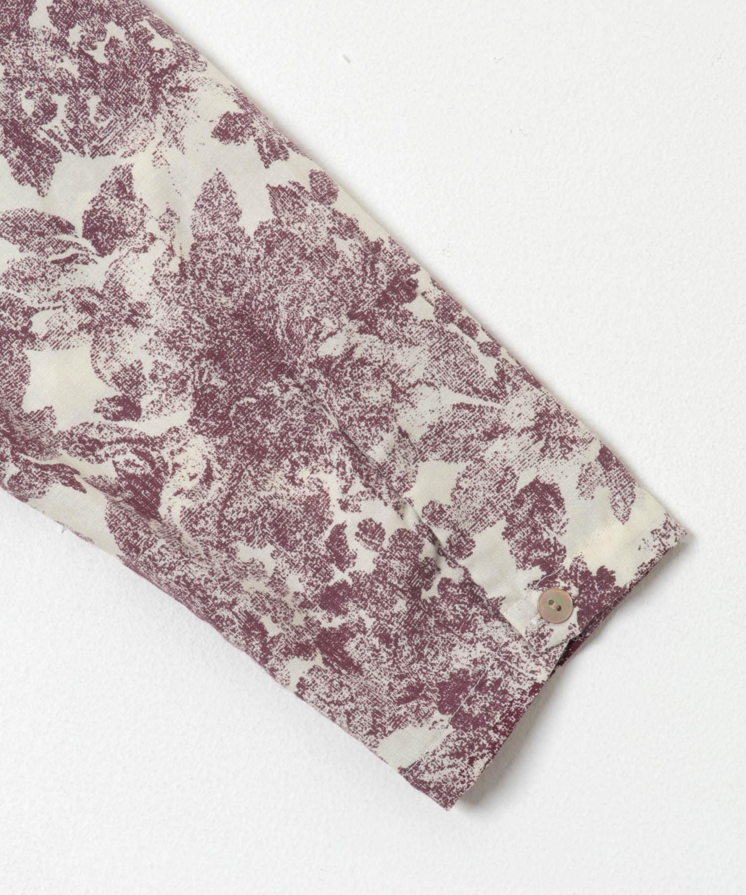 mizuiro ind　print basic shirts beige one