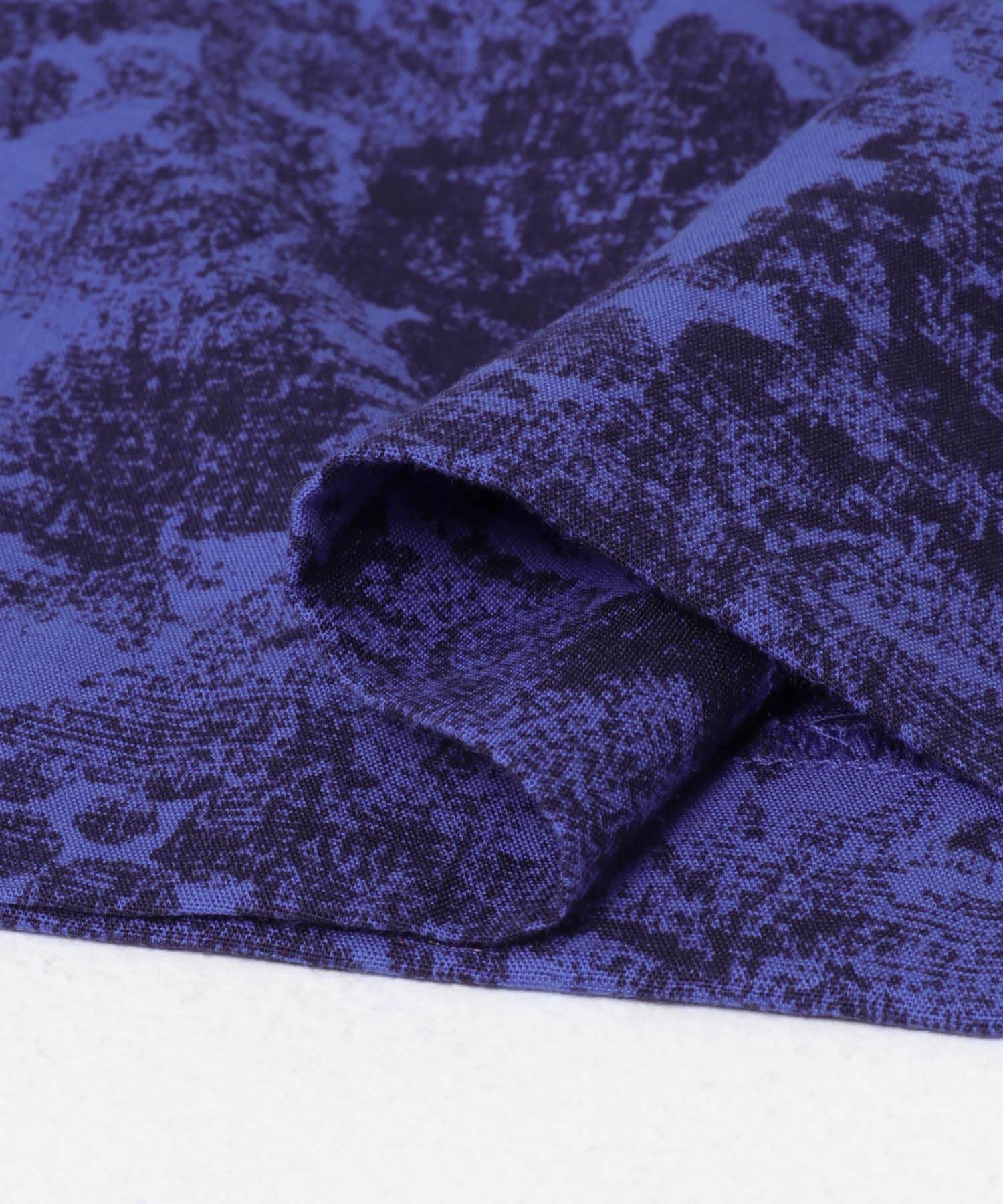 mizuiro ind　print easy pants blue one
