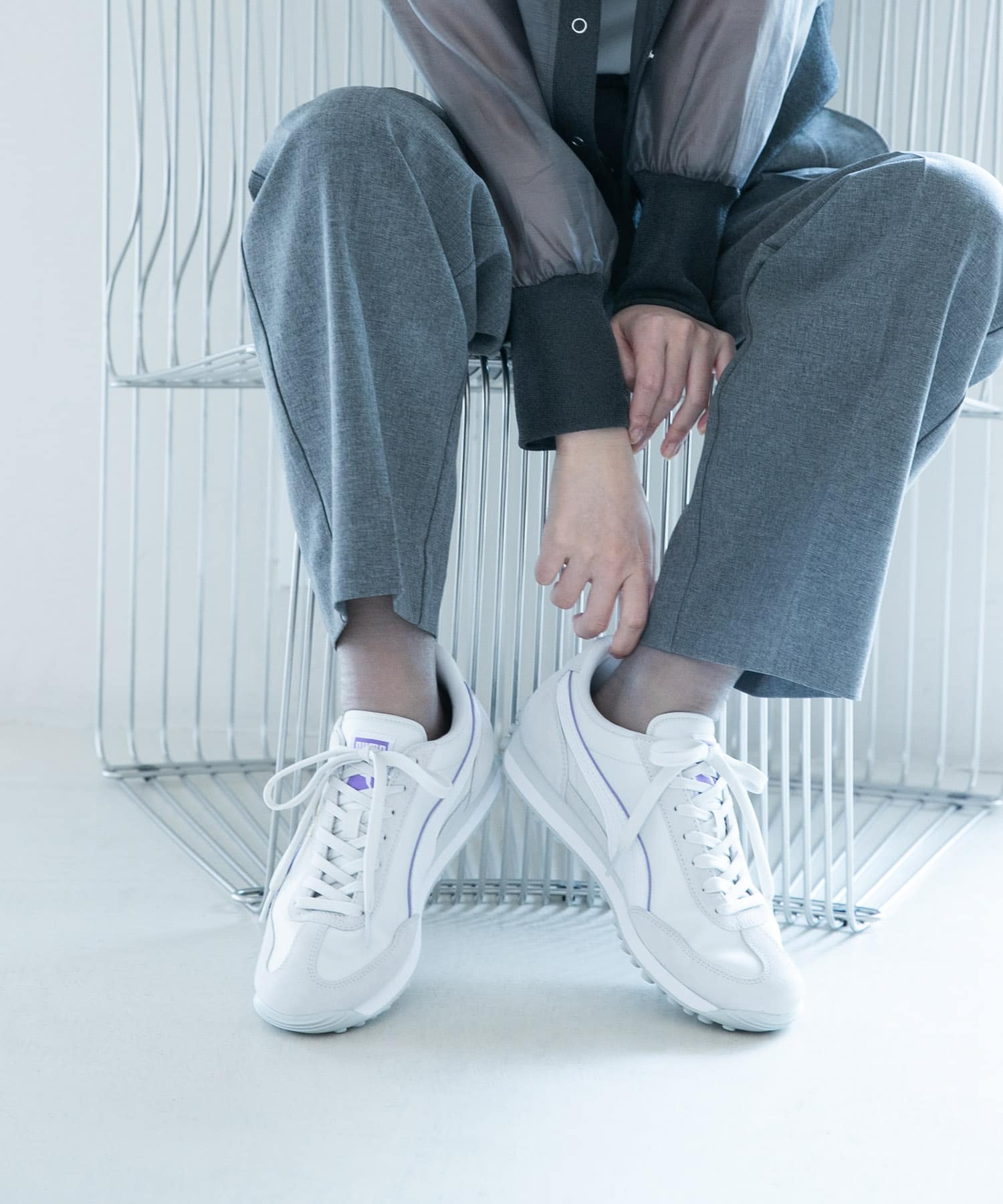 『別注』PUMA×DOORS　EASY RIDER GRY/PL 23