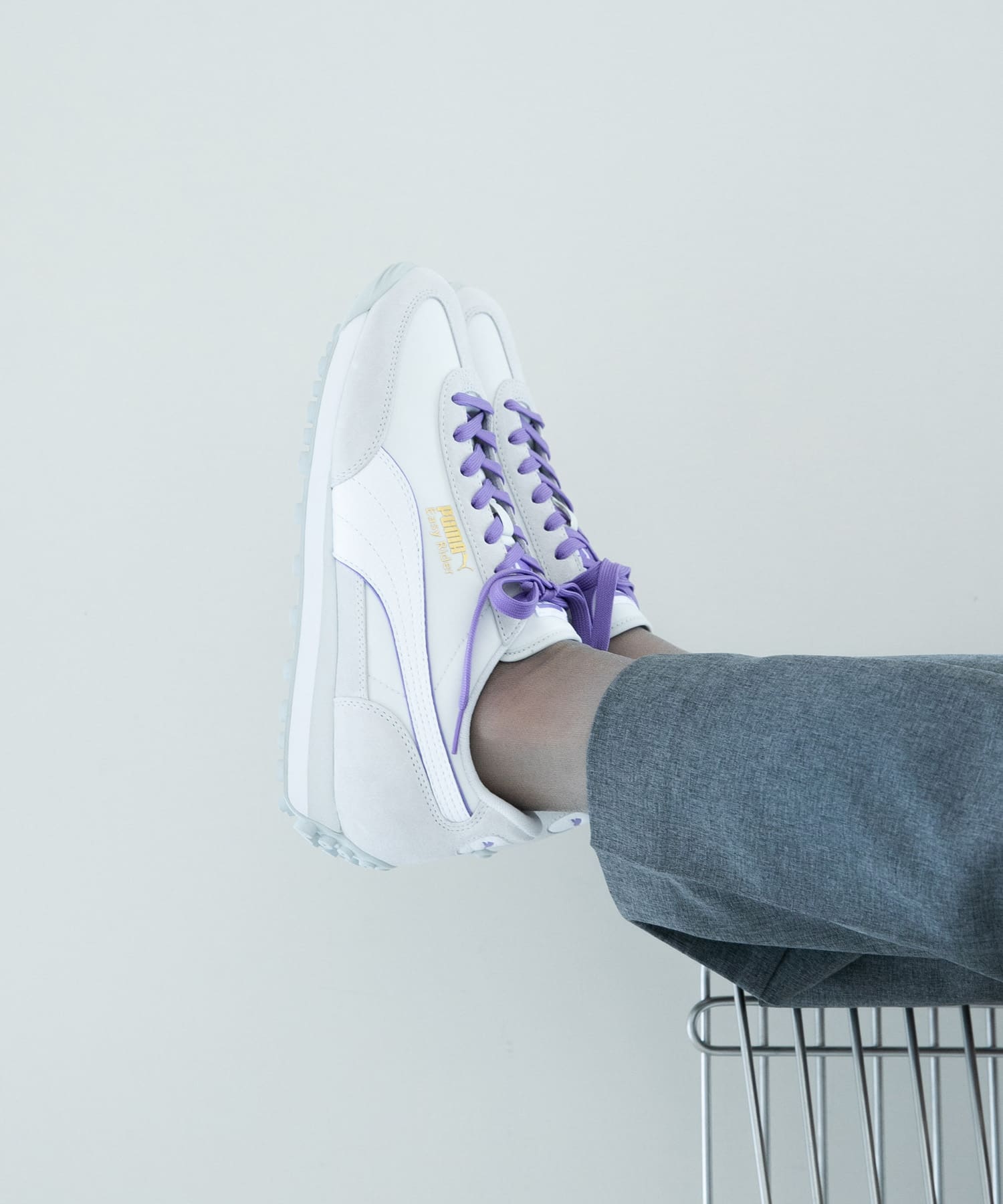 『別注』PUMA×DOORS　EASY RIDER GRY/PL 23.5