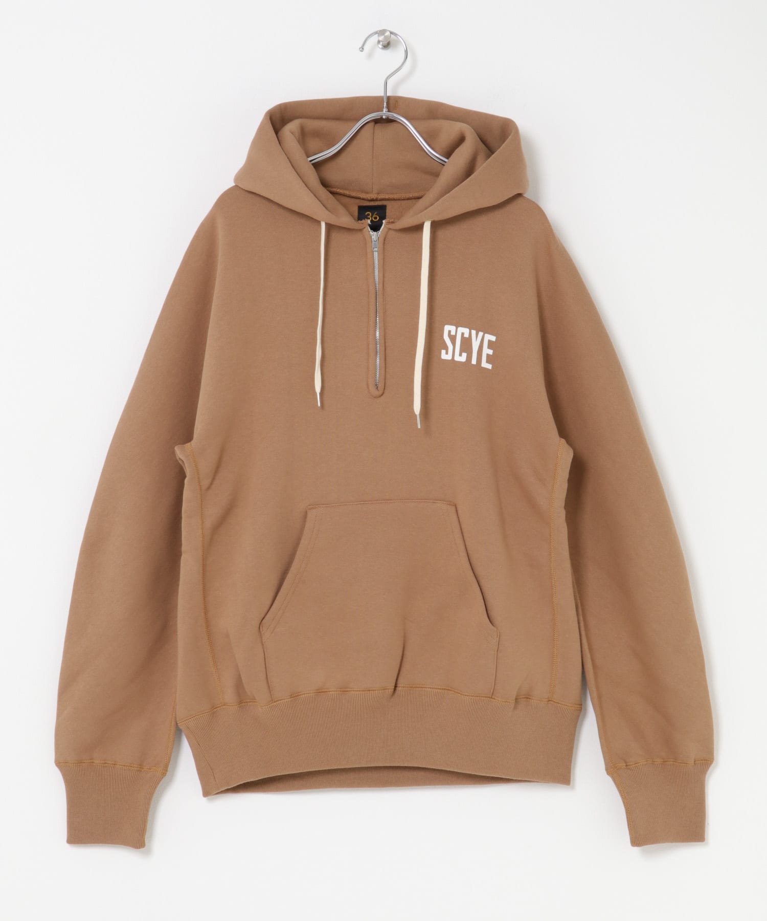 Scye　Fleece Back Jersey Hoodie