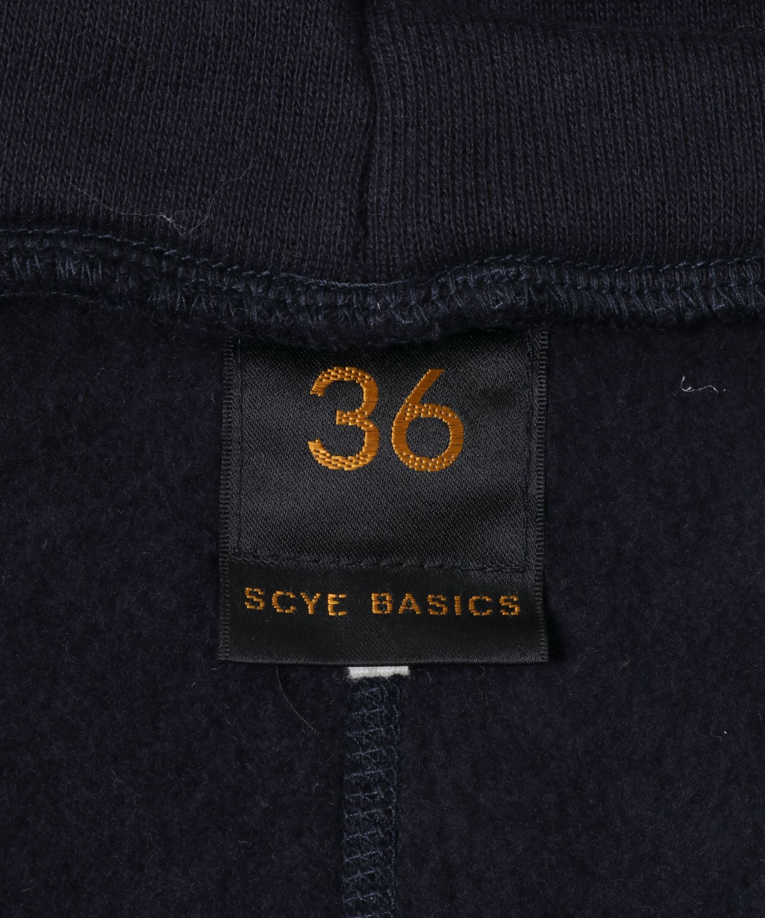 Scye　Fleece Back Jersey Hoodie 87 36