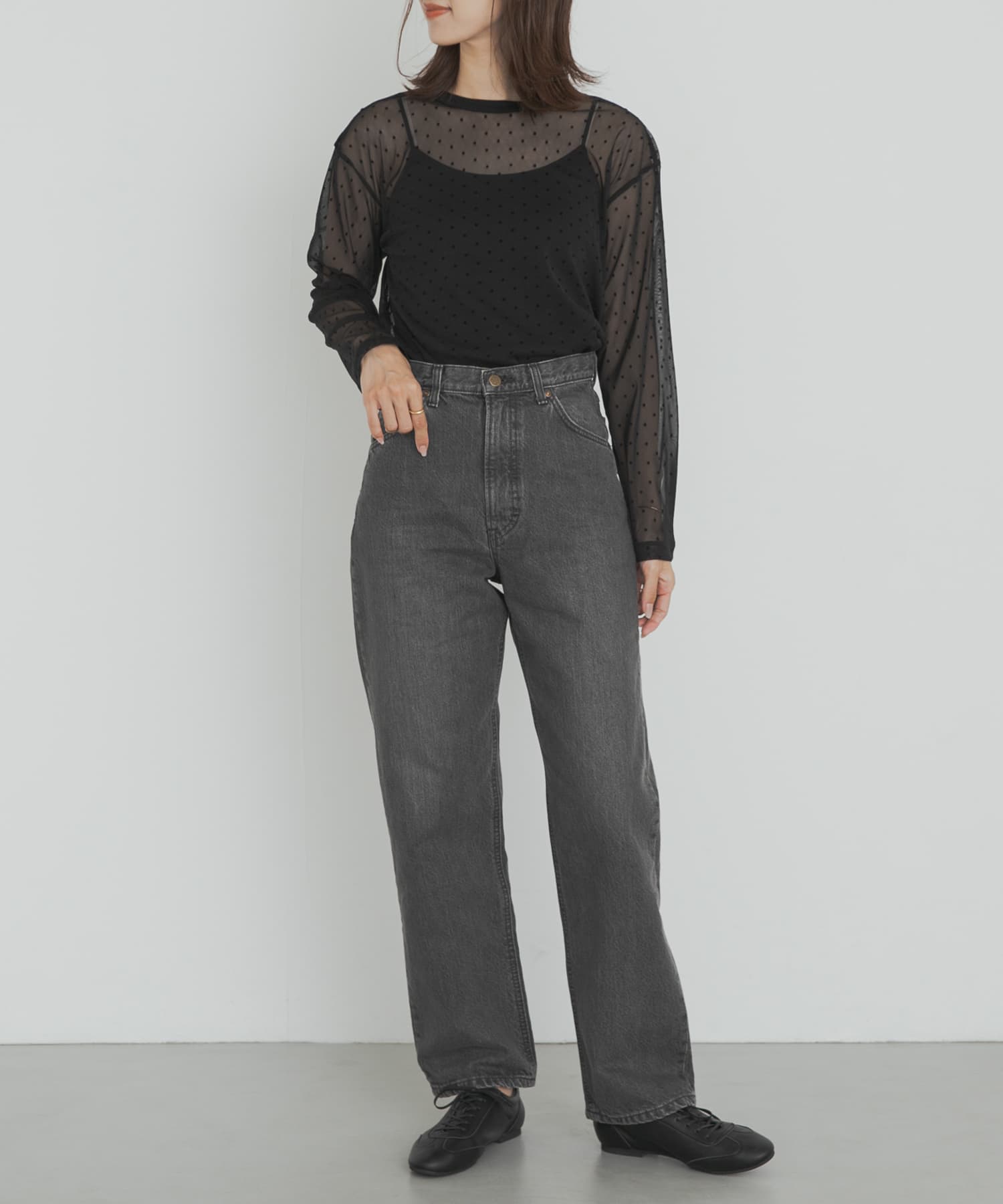 身長：168cm サイズ：M