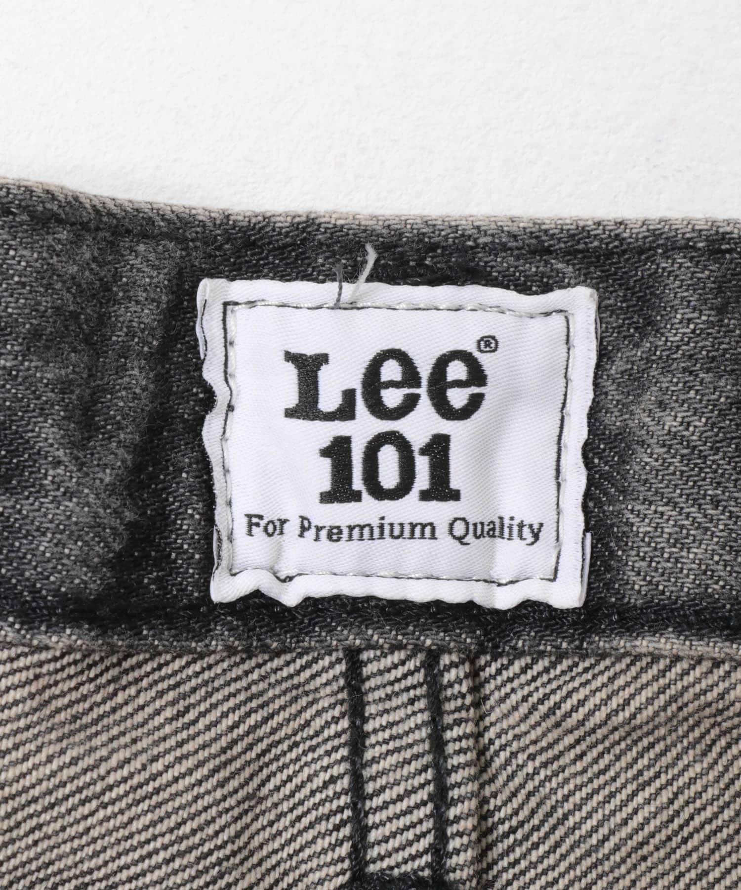 『別注』Lee101×DOORS　STRAIGHT PANTS 淡BLACK XS