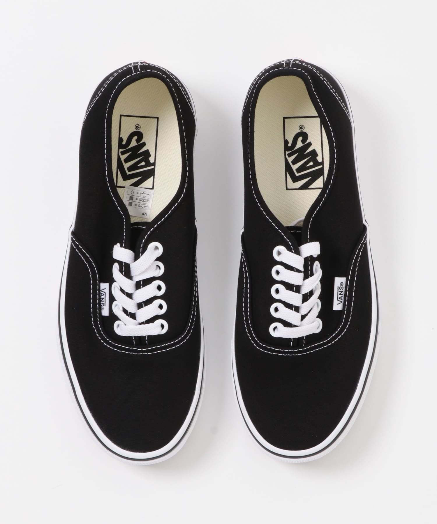 VANS　Ua Authentic Black 5.5