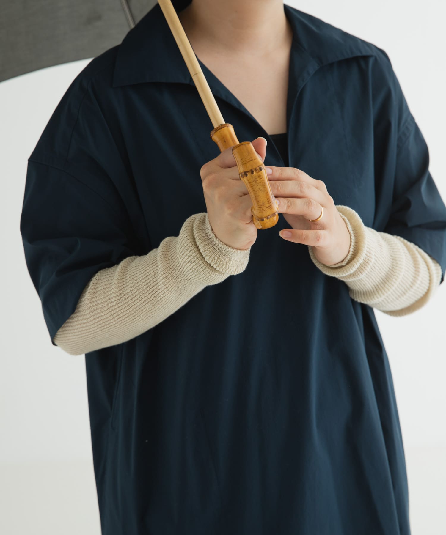 en Lille　はっかとう レッグ&アームカバー beige -