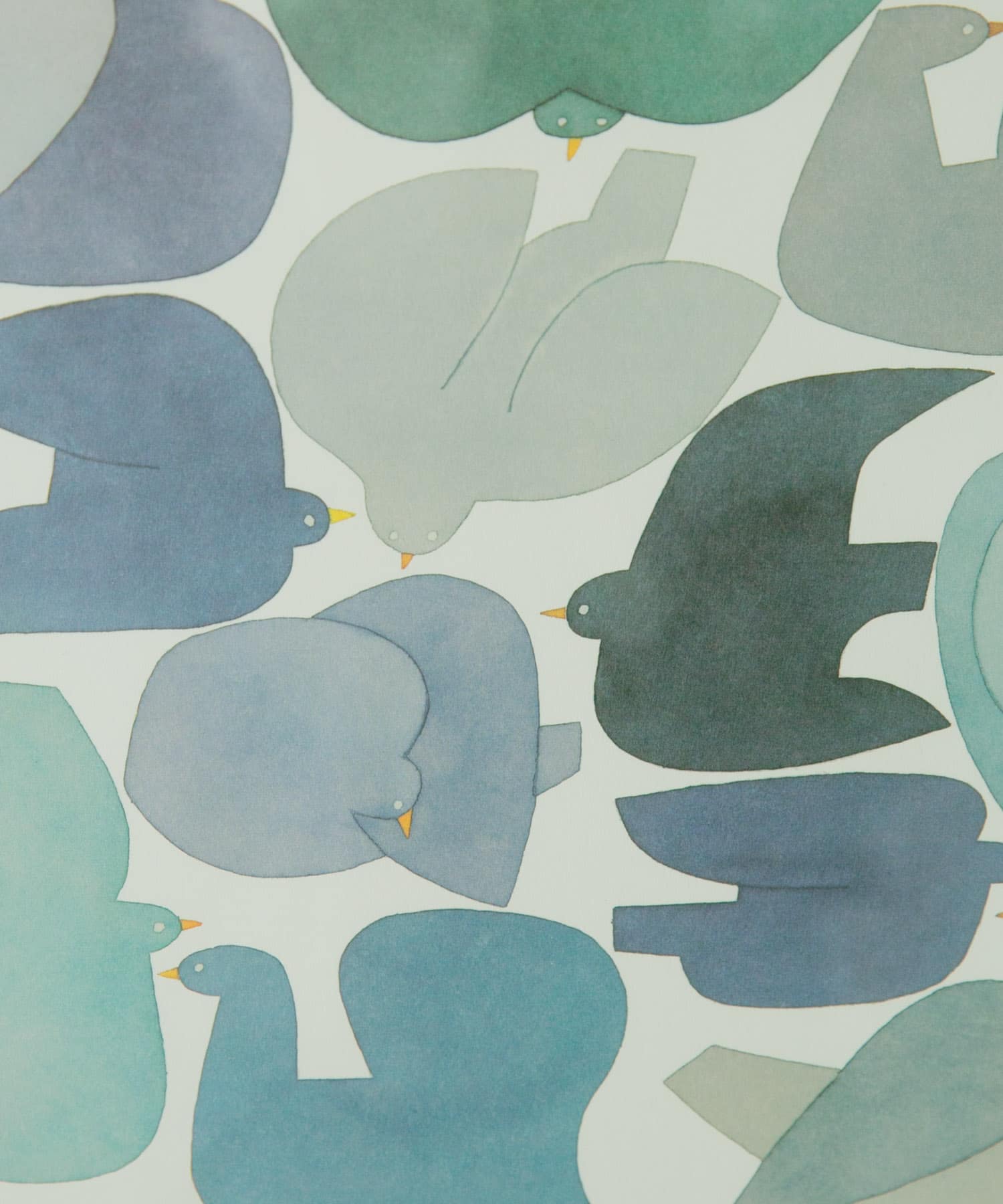 BIRDS’WORDS　ポスター 30cm 額装タイプ(木製) BLUE BIRD -