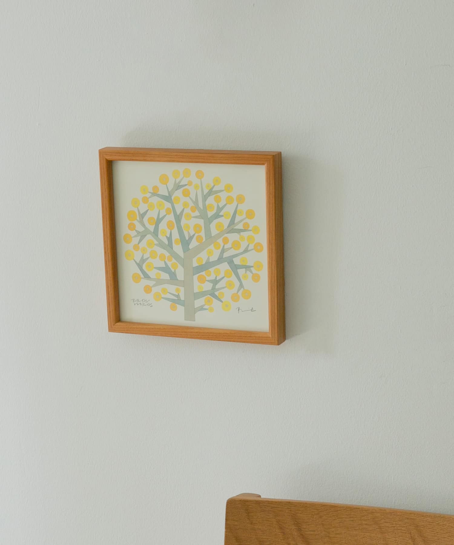 BIRDS’WORDS　ポスター 30cm 額装タイプ(木製) TREEOFHOPE -