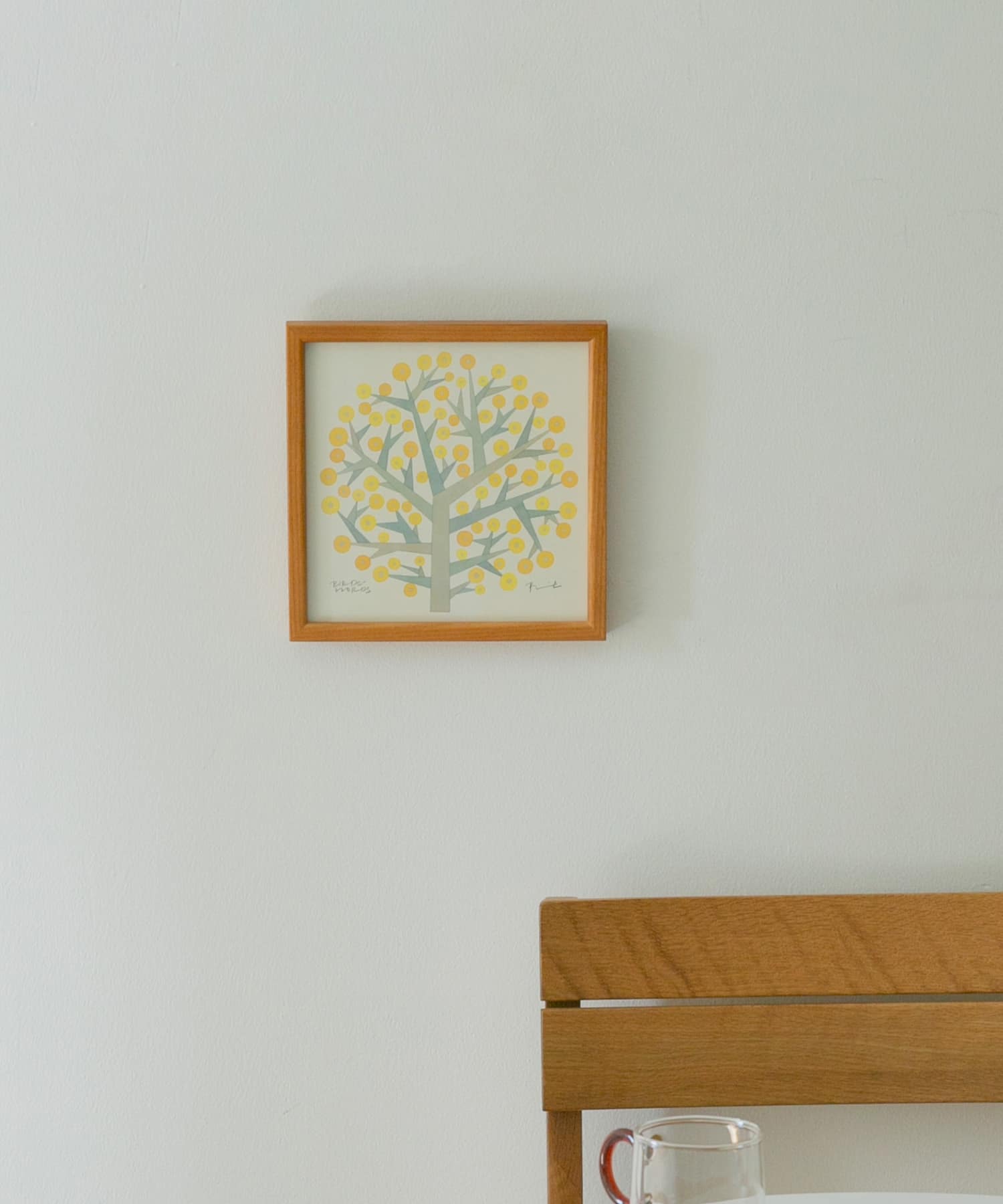 BIRDS’WORDS　ポスター 30cm 額装タイプ(木製) TREEOFHOPE -