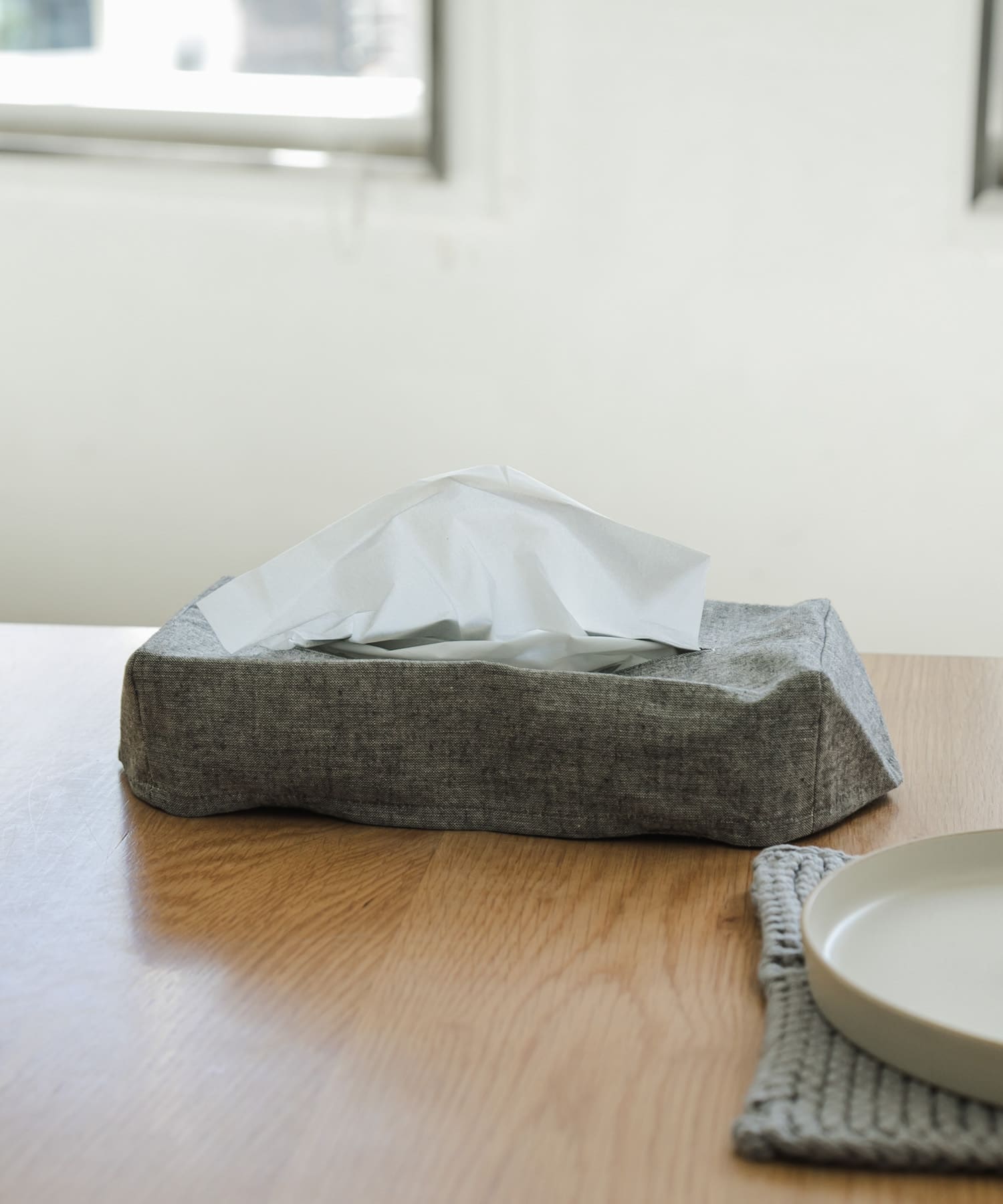 F/style 亀田縞のティッシュボックスカバー(- 茶): インテリア｜URBAN