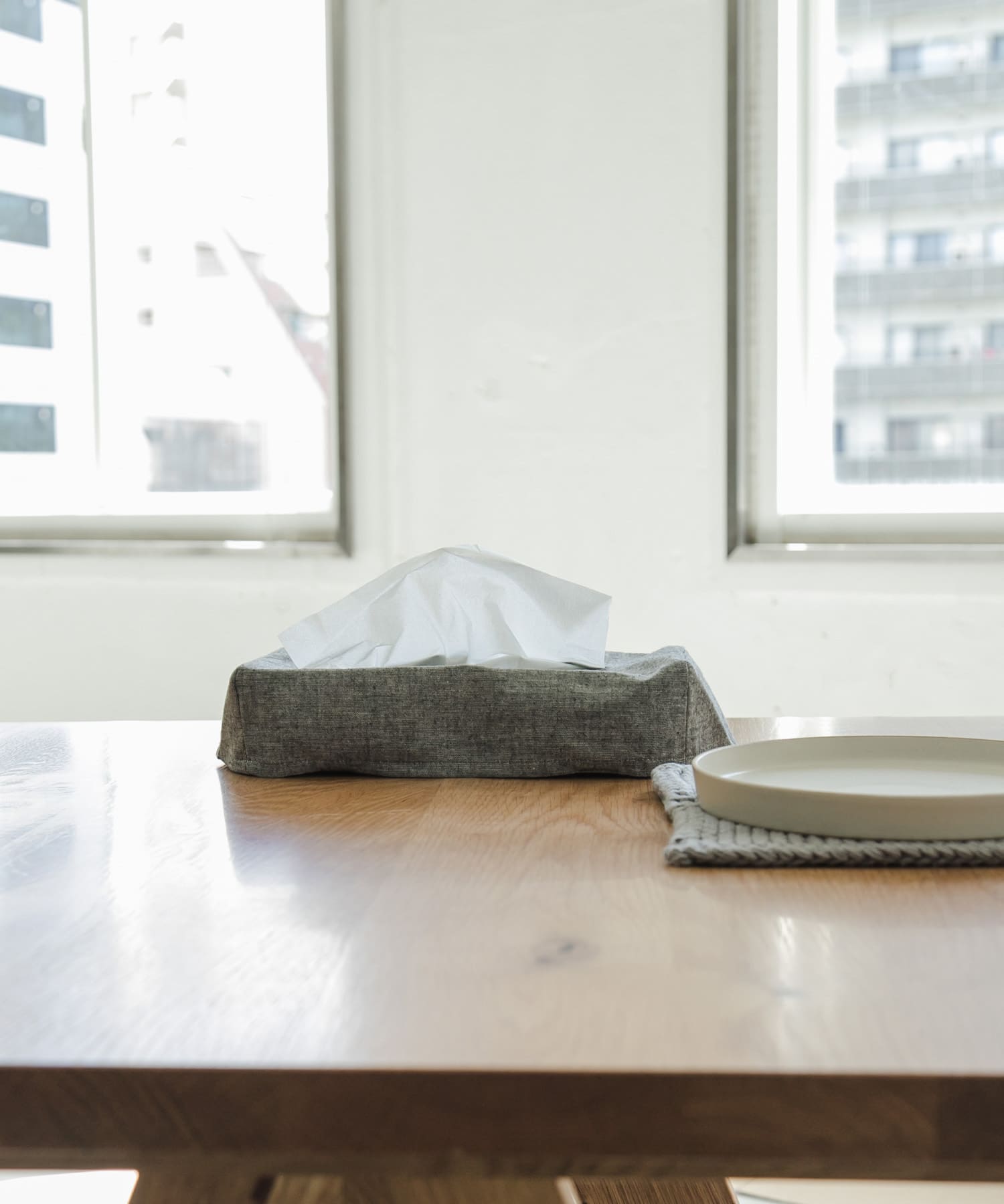 F/style 亀田縞のティッシュボックスカバー(- 茶): インテリア｜URBAN