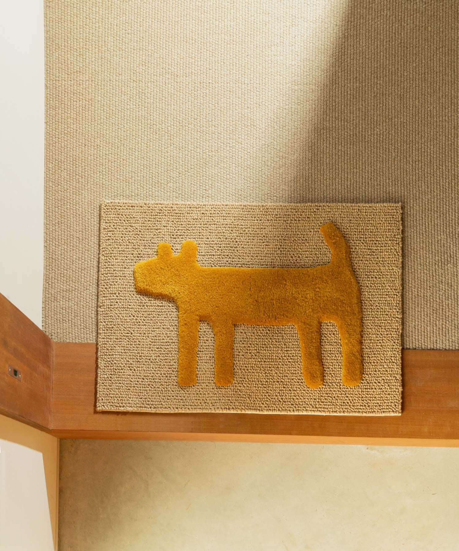F/style　HOUSE DOGGY MAT Mustard S