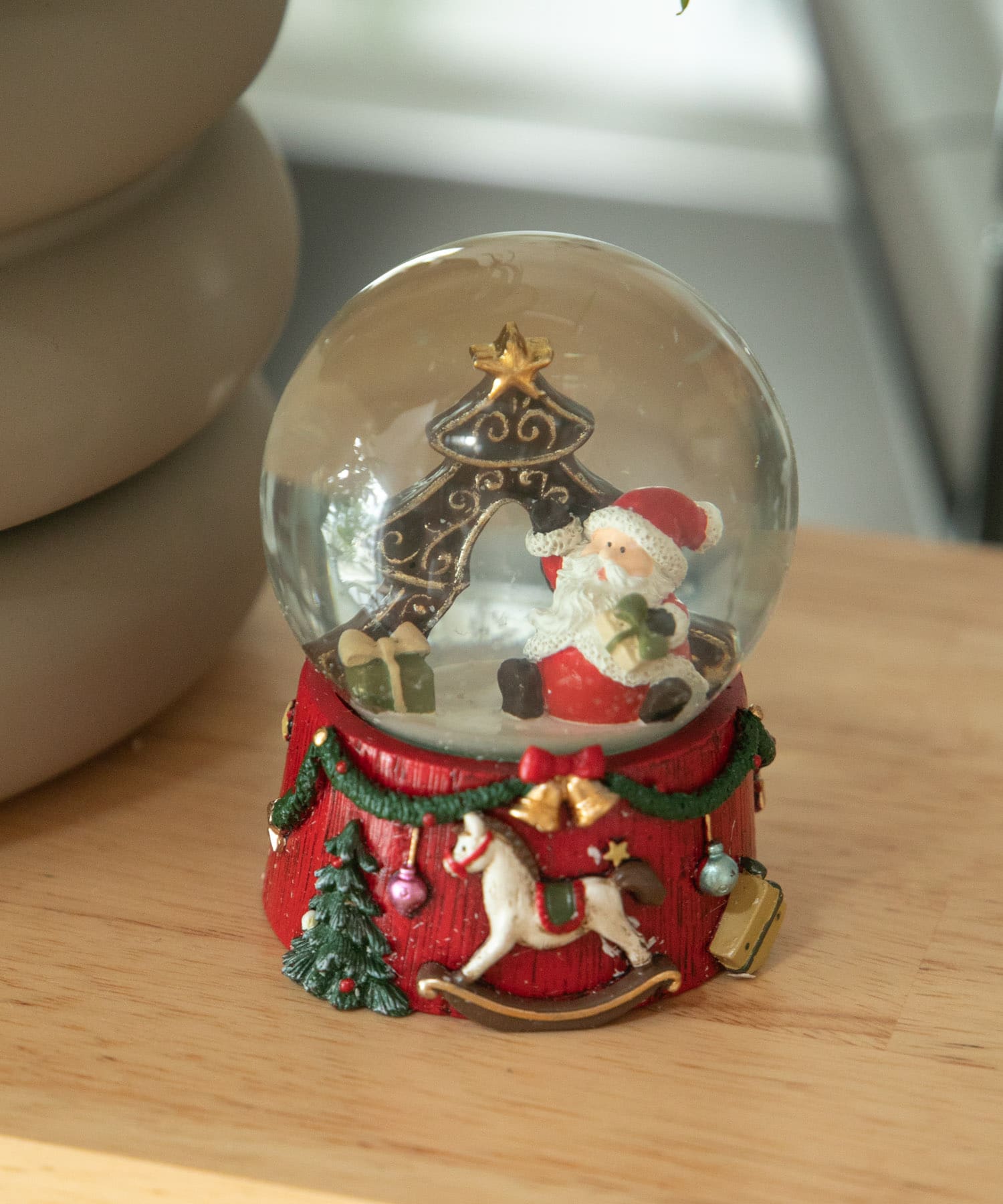 『WEB/一部店舗限定』Mark's　スノードーム M (サンタ・ツリー) サンタ・ツリー M