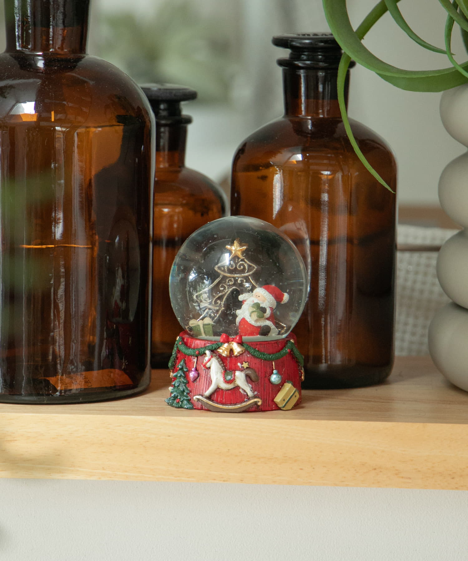 『WEB/一部店舗限定』Mark's　スノードーム M (サンタ・ツリー) サンタ・ツリー M