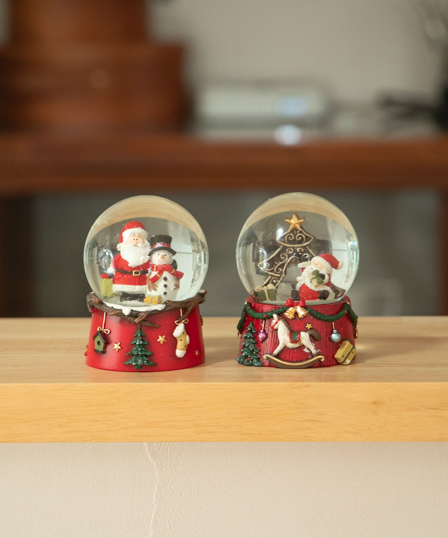 『WEB/一部店舗限定』Mark's　スノードーム M (サンタ・ツリー) サンタ・ツリー M