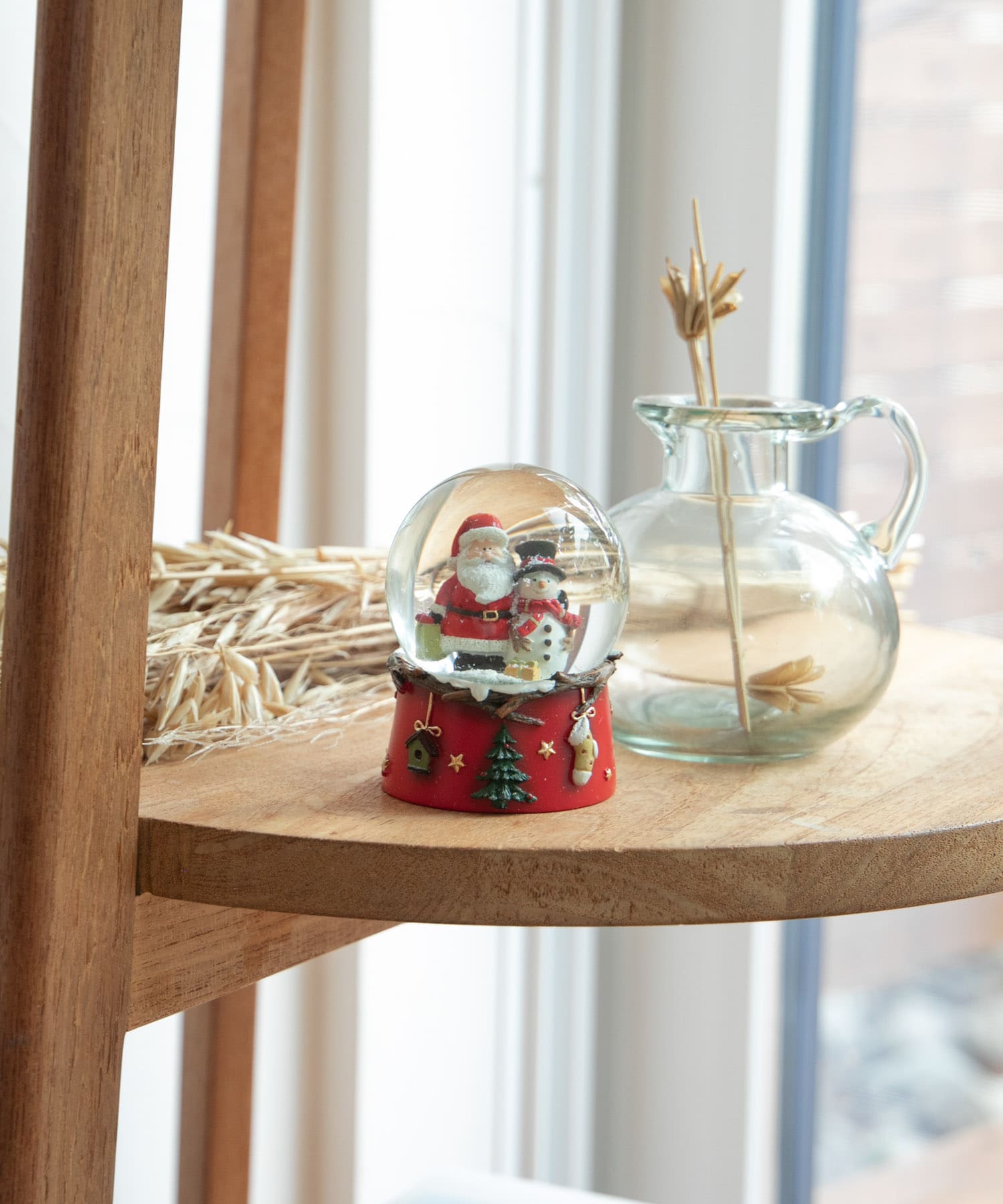 『WEB/一部店舗限定』Mark's　スノードーム M (サンタ・スノーマン) サンタ・スノーマン M