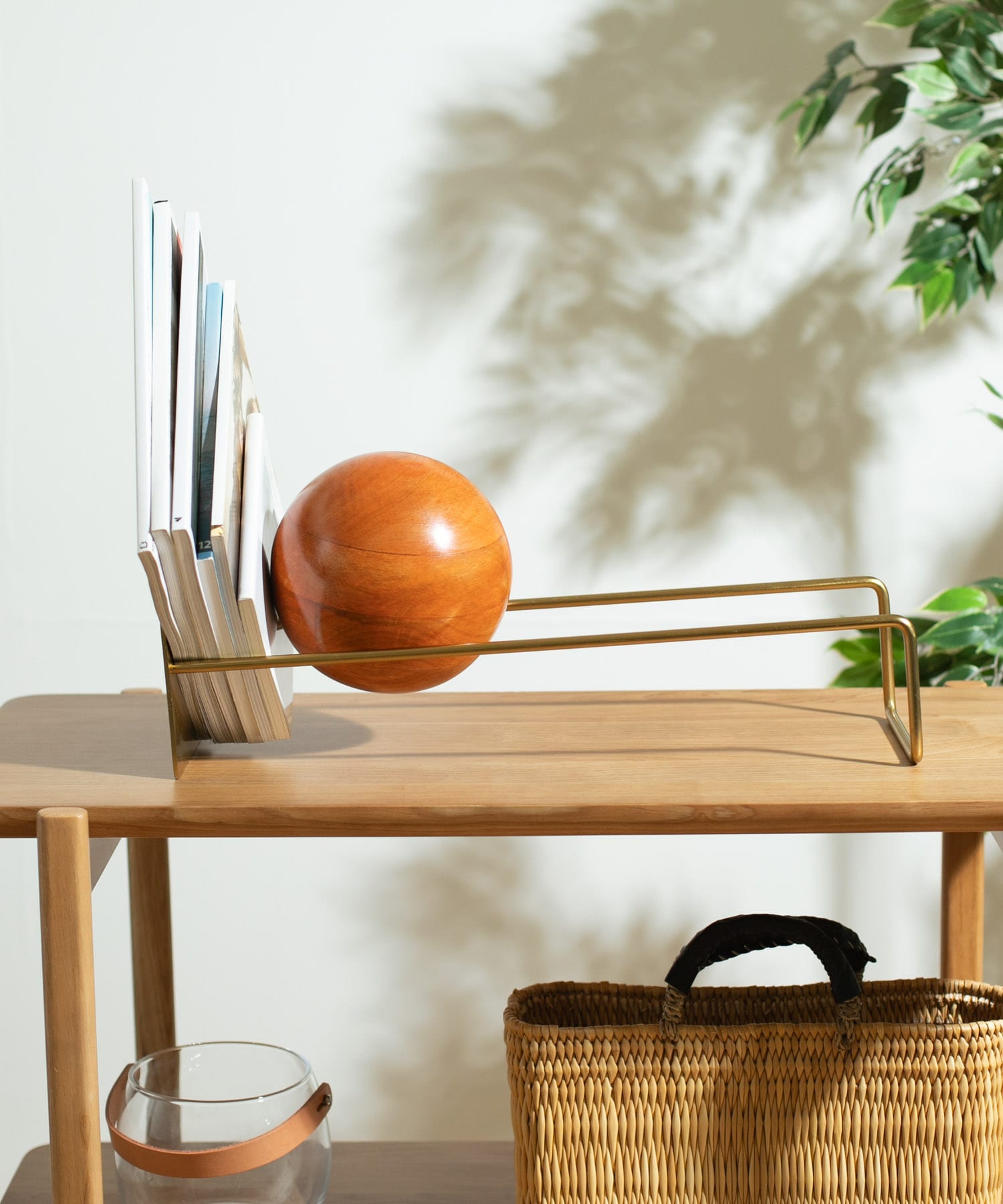 『WEB限定』DETAIL　SLOPE BOOKEND ゴールド ゴールド -