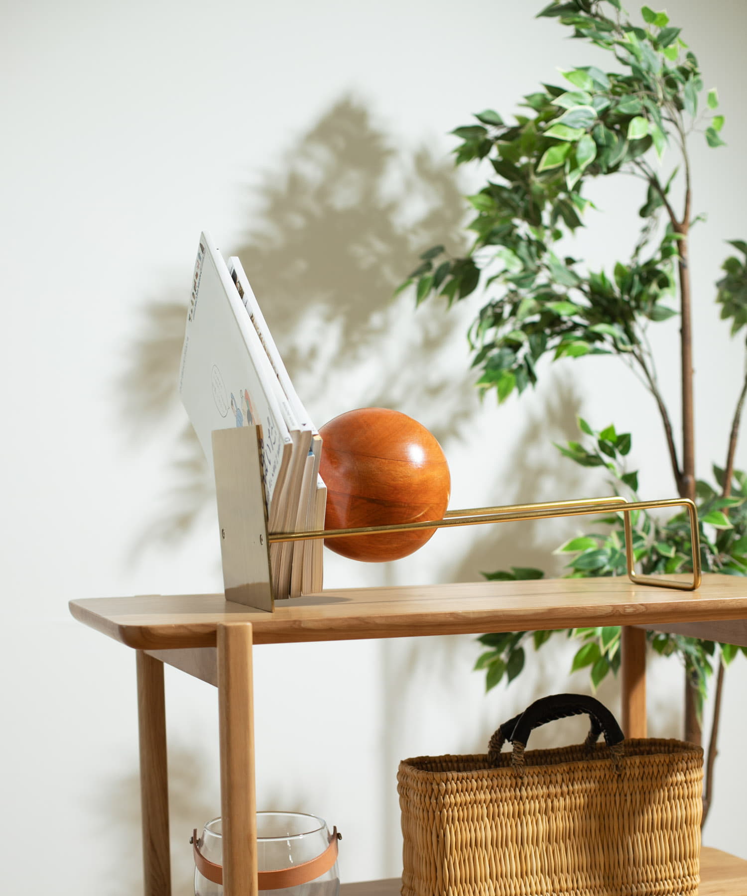 『WEB限定』DETAIL　SLOPE BOOKEND ゴールド ゴールド -