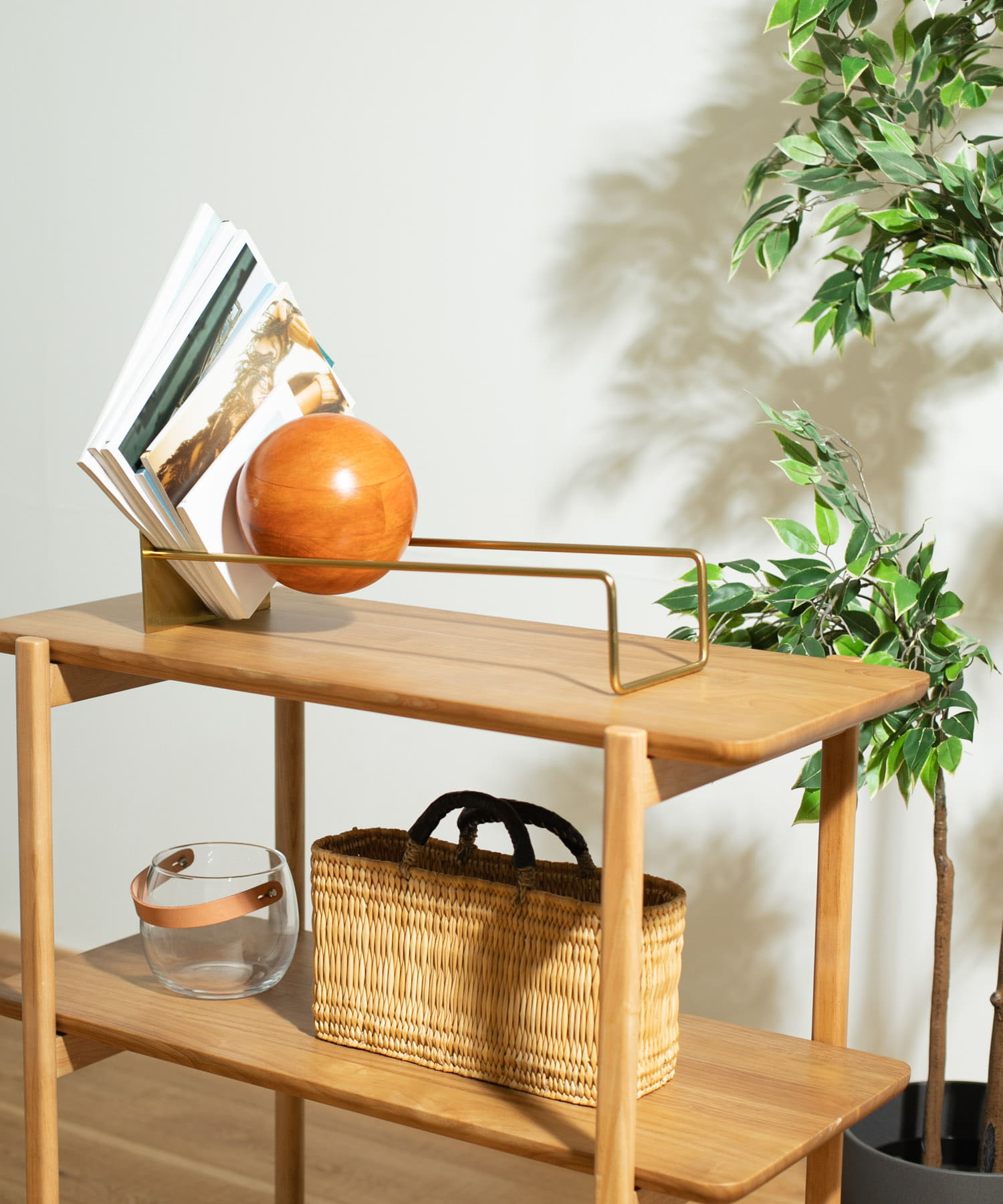 『WEB限定』DETAIL　SLOPE BOOKEND ゴールド ゴールド -