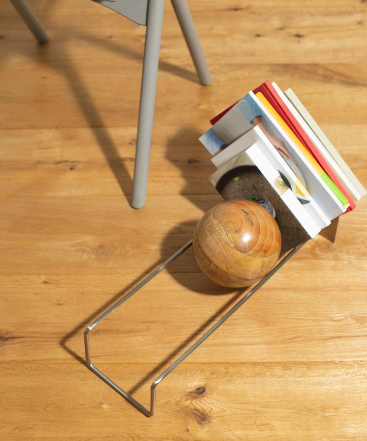 『WEB限定』DETAIL　SLOPE BOOKEND シルバー