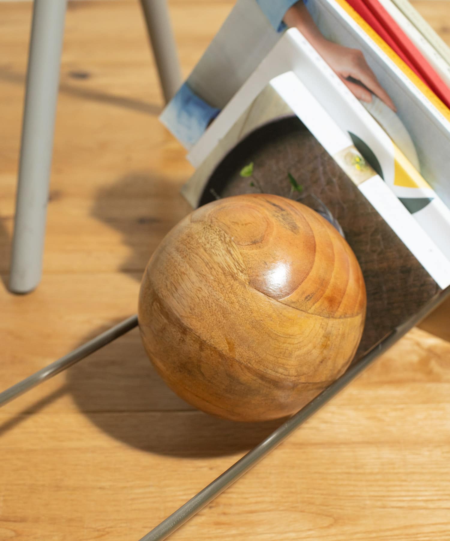 『WEB限定』DETAIL　SLOPE BOOKEND シルバー シルバー -