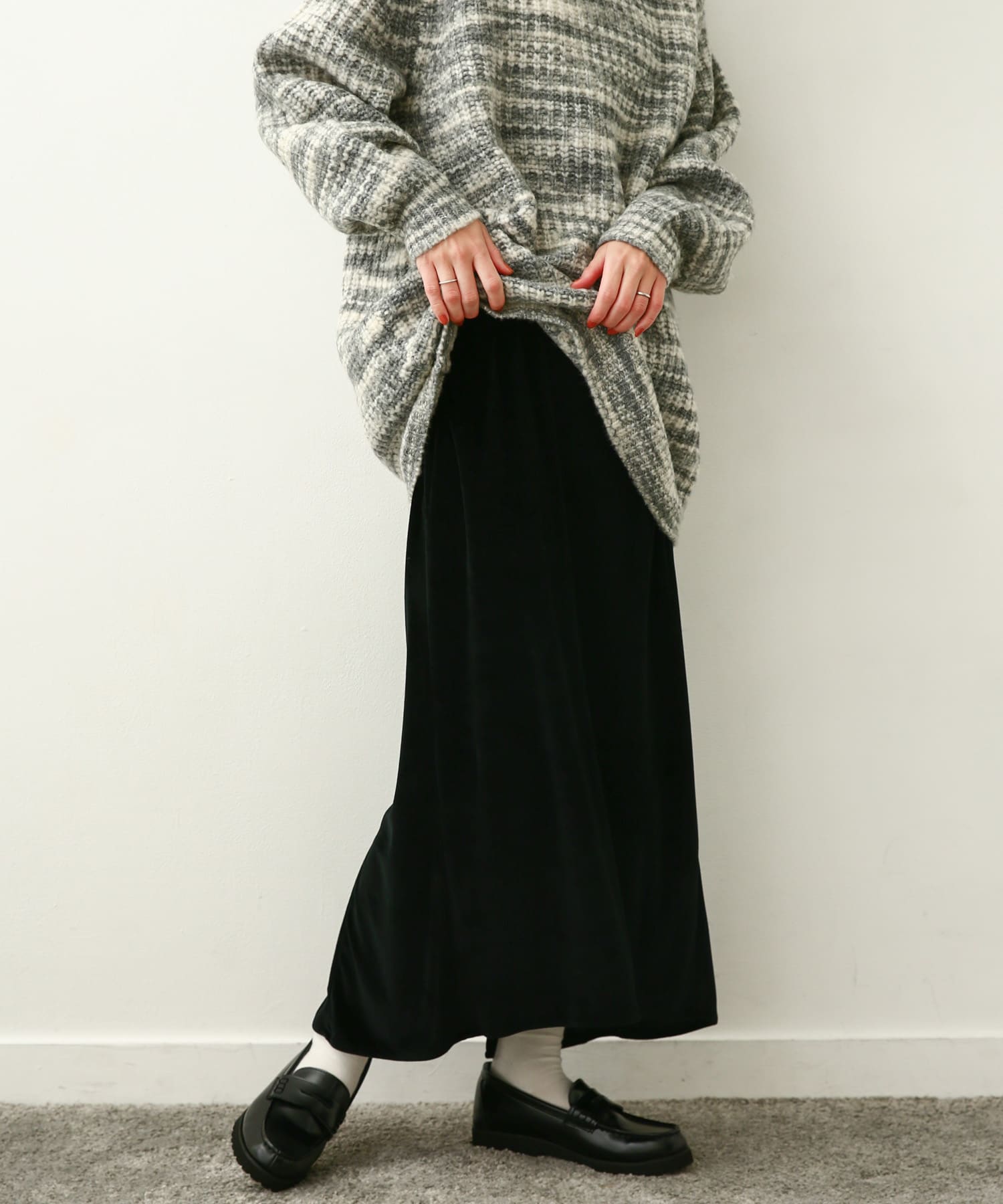 身長：162cm サイズ：one