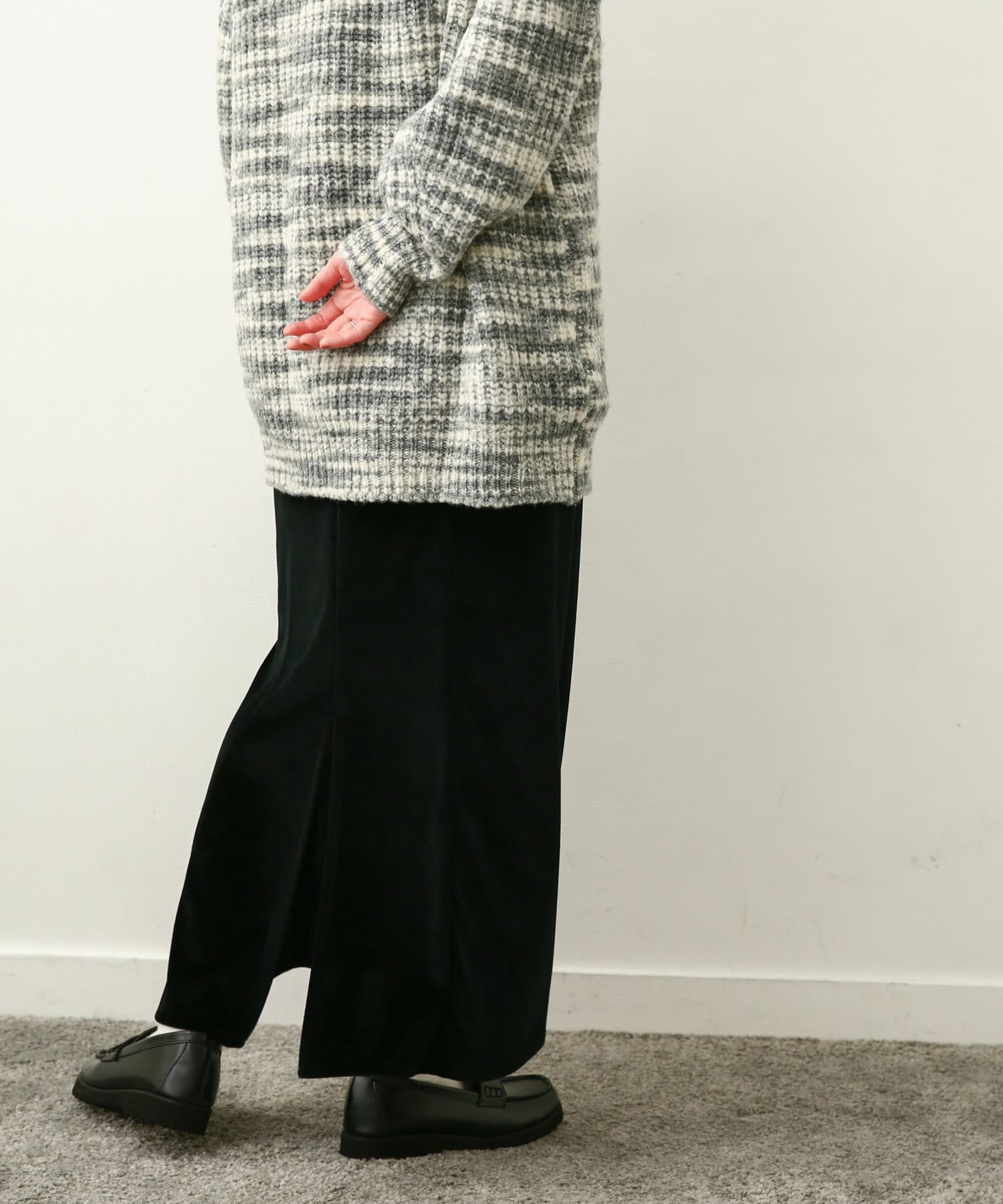 身長：162cm サイズ：one