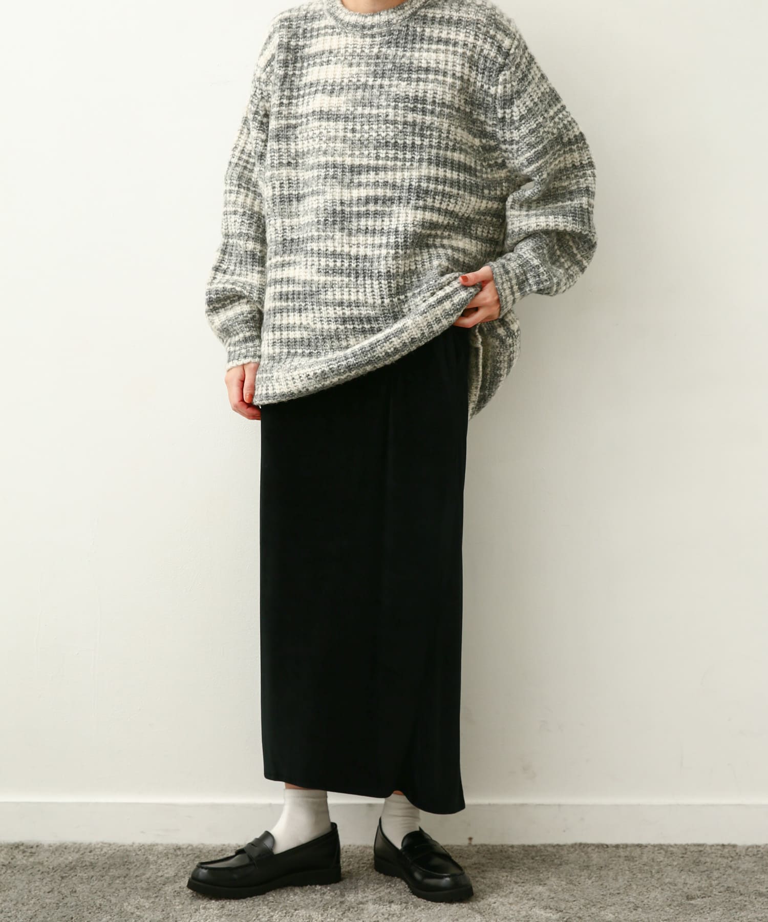 身長：162cm サイズ：one