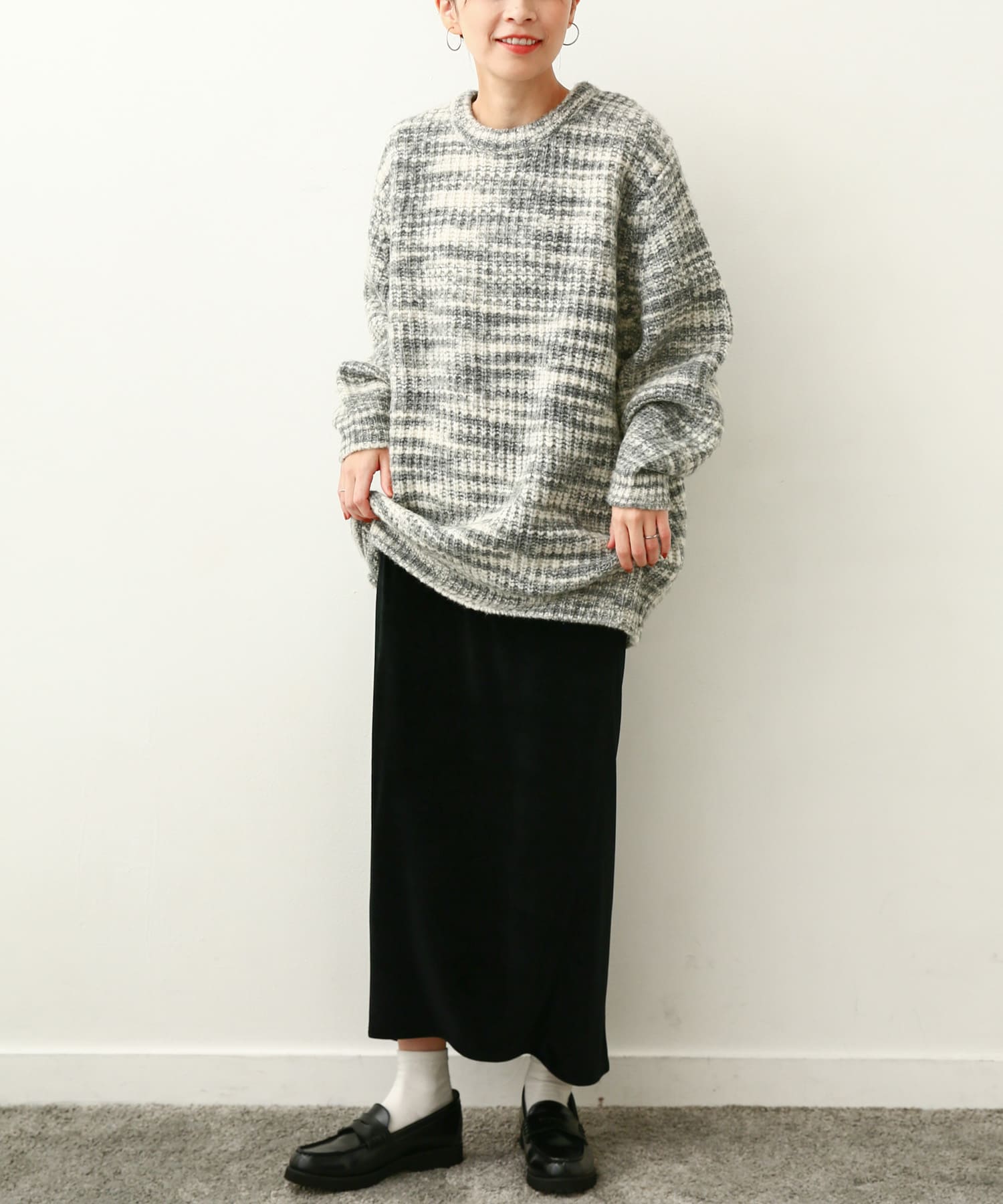 身長：162cm サイズ：one