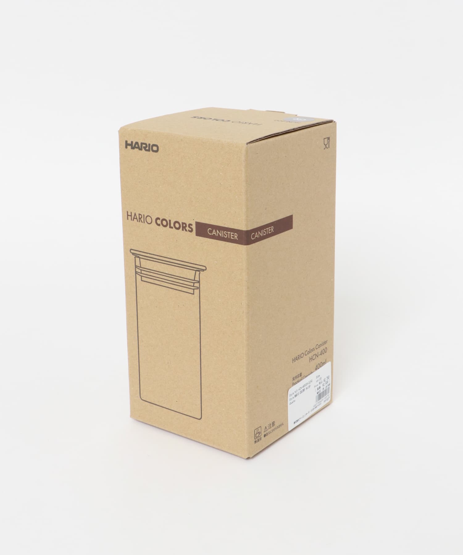 『WEB限定』HARIO　COLORS キャニスター GR -