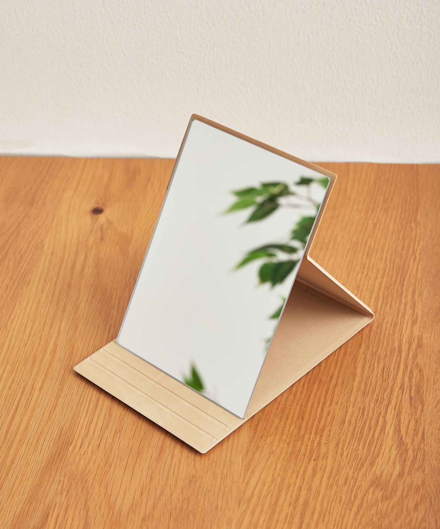 HORIUCHI MIRROR　ナピュア フォールディングミラー M ベージュ M