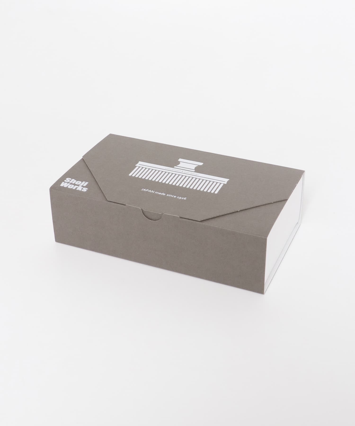 『WEB/一部店舗限定』Shoji Works　四角い馬毛の洋服ブラシ - -